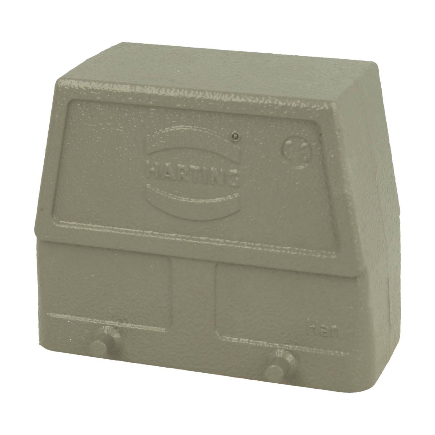 16 B Tüllengehäuse hohe Bauform Querbügelversion 2 Frontkabelausgänge M20 - 1 Stück