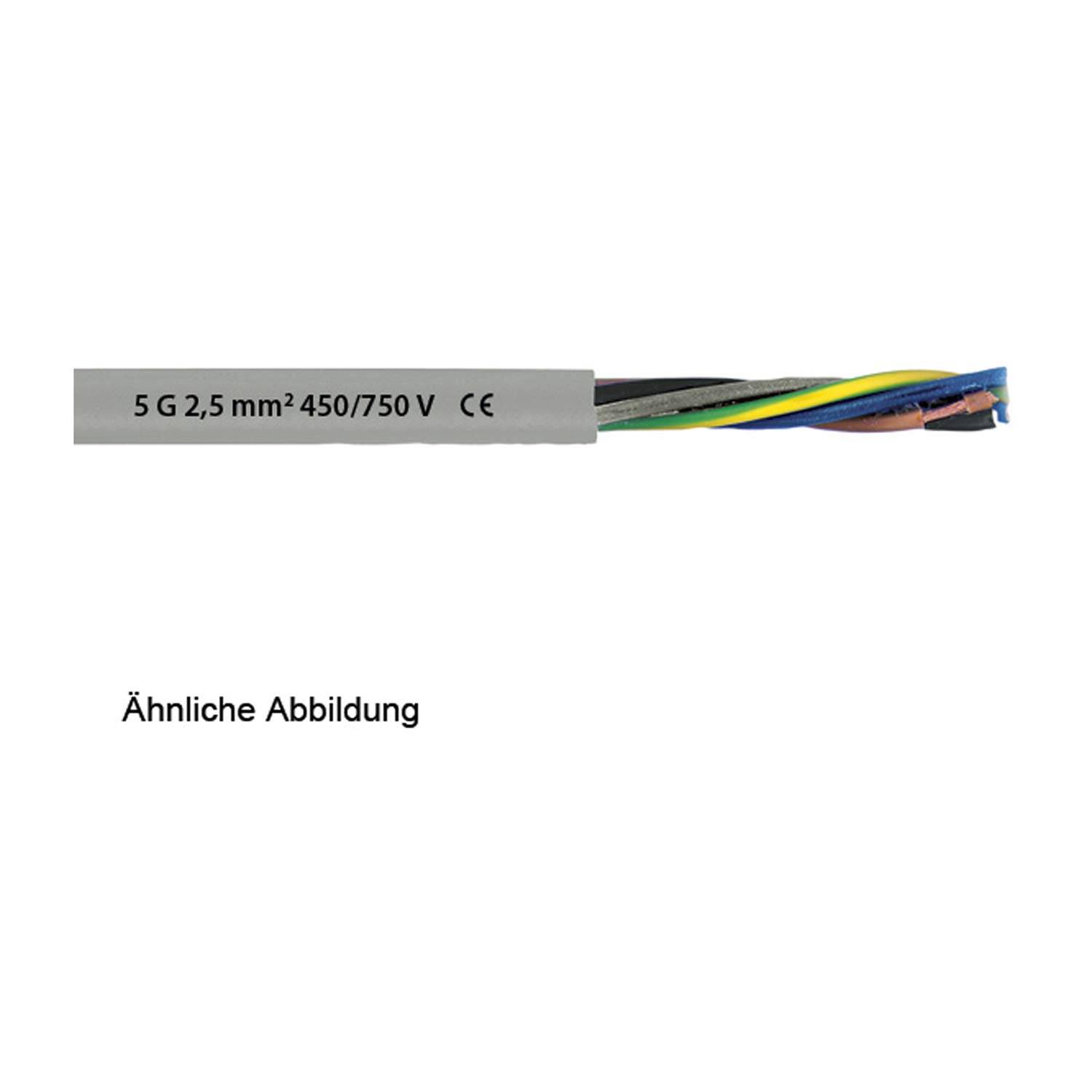 LAPP Stexoflex Steuerleitung Y 4G70mm² AD 40,2mm Nennspannung Uo/U 450V/750V - 1 Meter