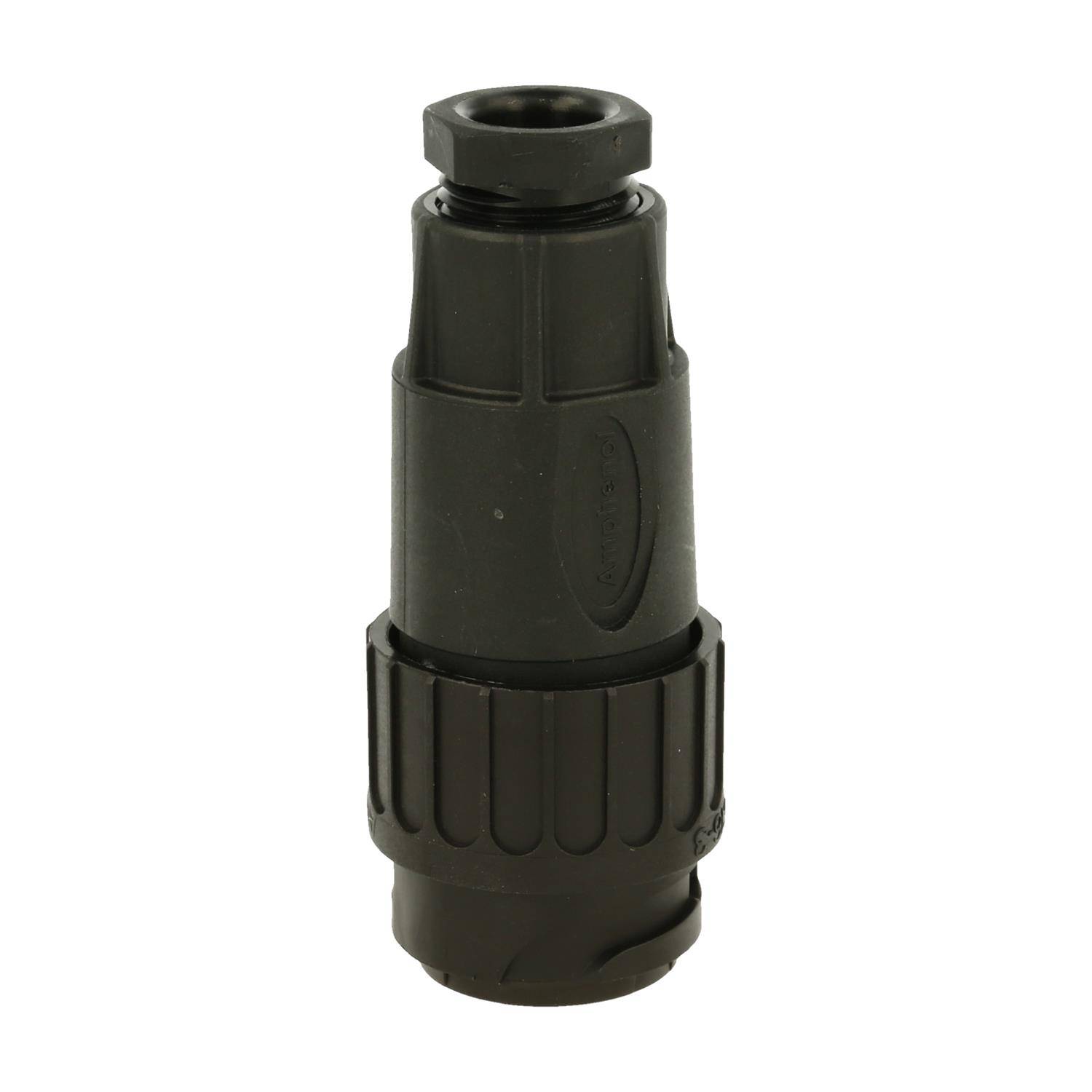 Amphenol Male cable connector 17 pole straight - short crimp bayonet locking IP65 - 100 Stück