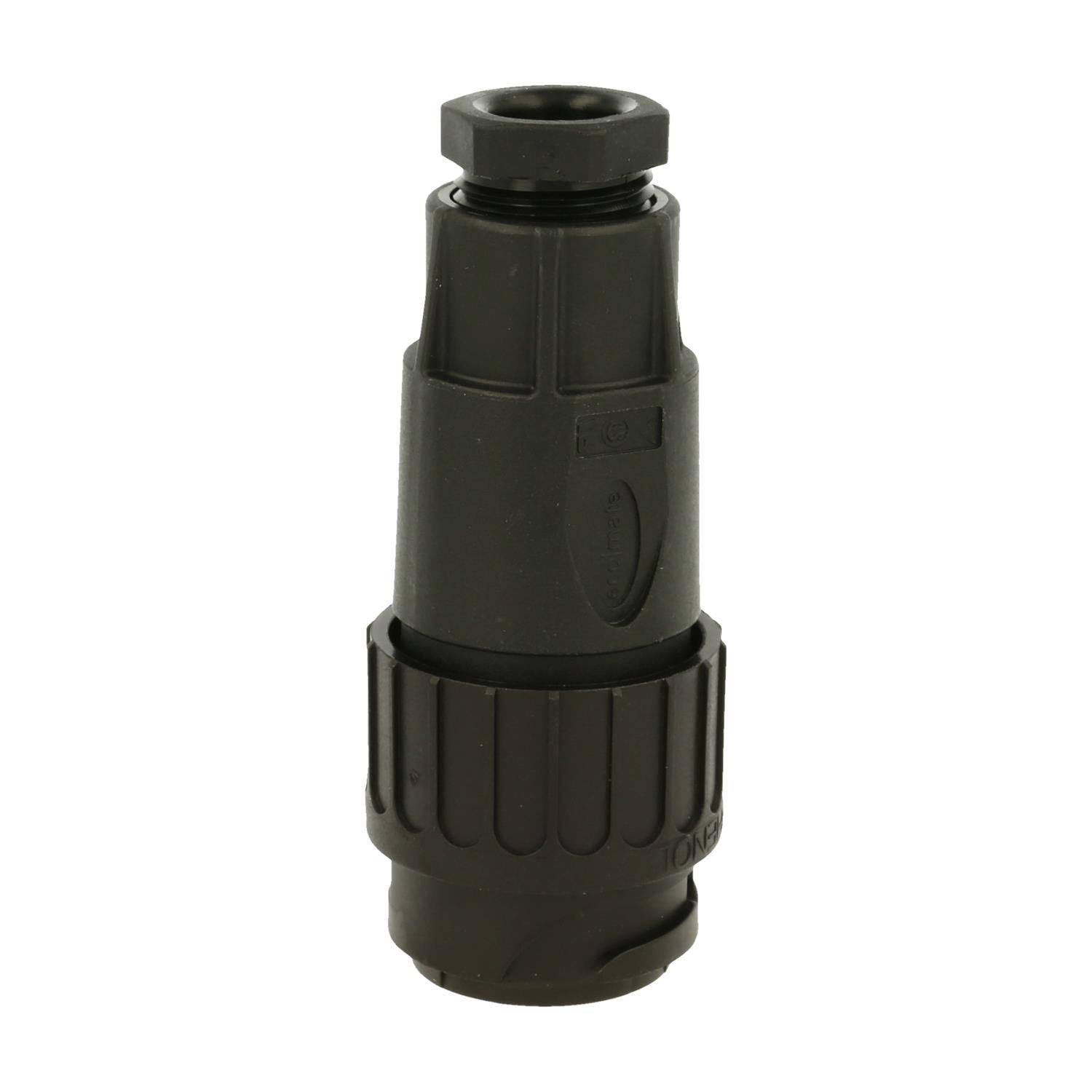 Amphenol Male cable connector 17 pole straight - short crimp bayonet locking IP65 - 100 Stück