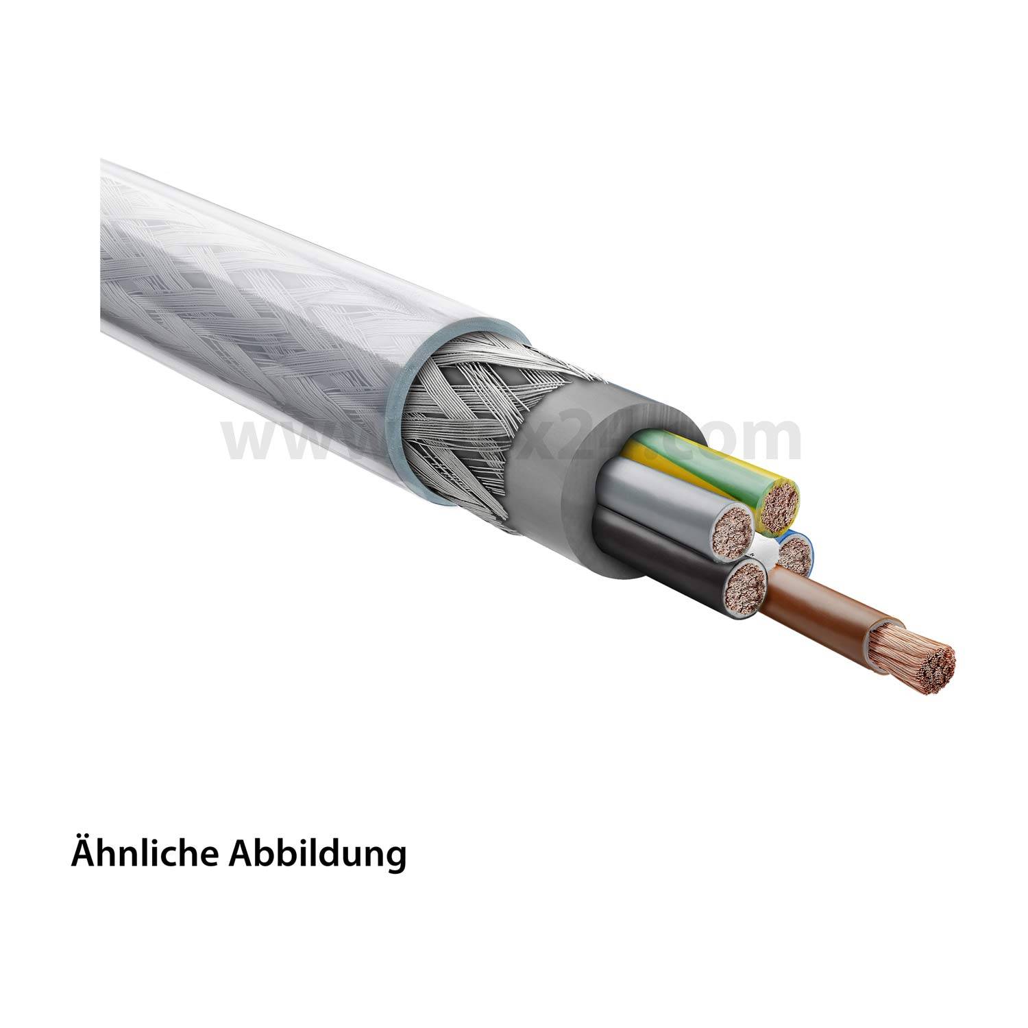 LAPP Stexoflex Steuerleitung CY Power 5G4mm² AD 16,7mm Nennspannung Uo/U 450V/750V - 50 Meter