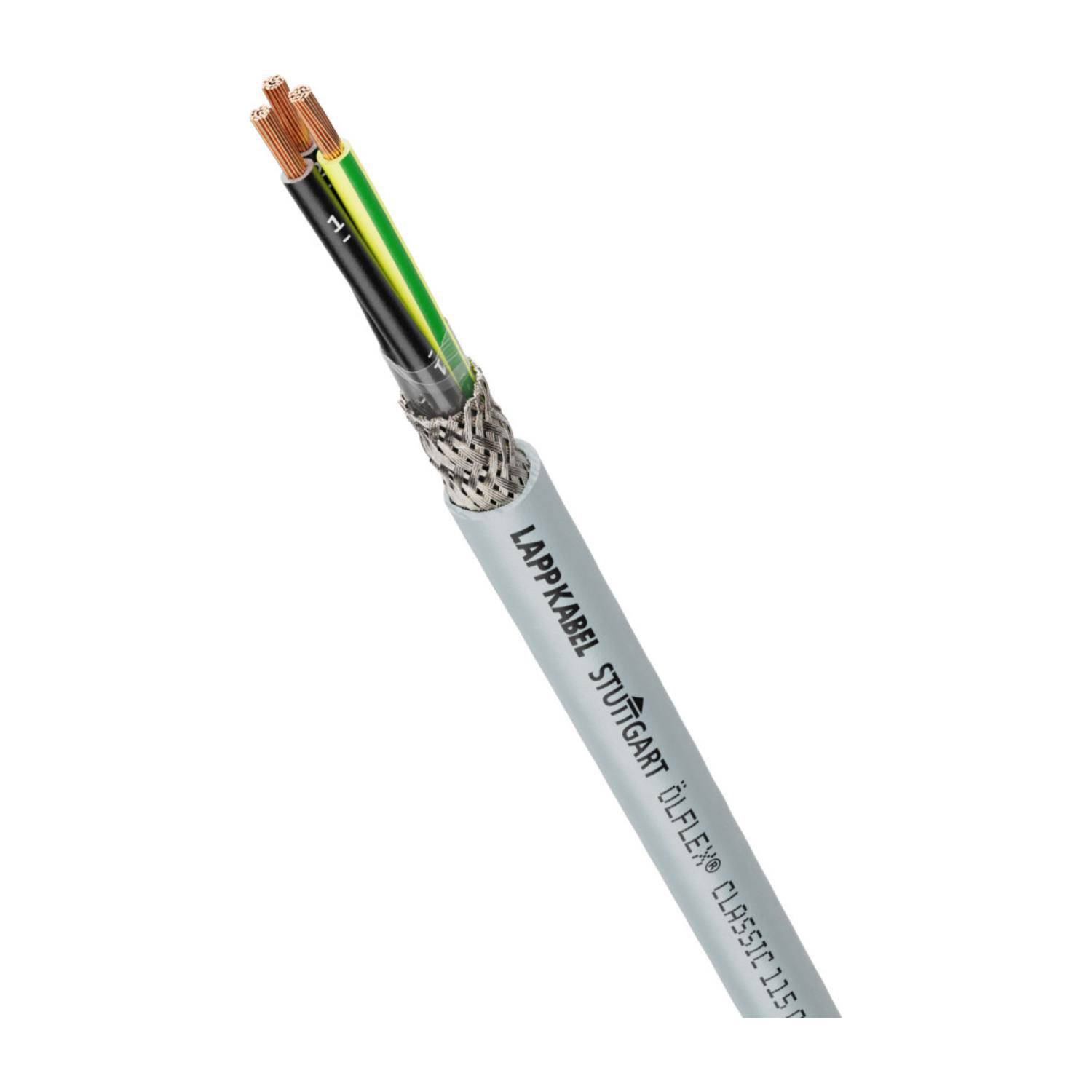 LAPP ÖLFLEX CLASSIC 115 CH 3X0,75 - 100 Meter