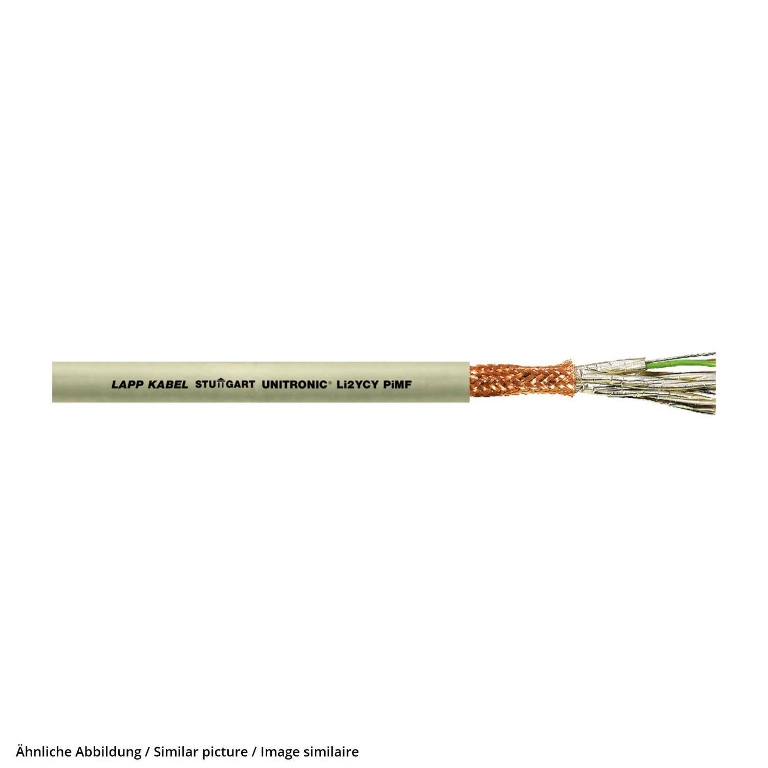 LAPP UNITRONIC Li2YCY PiMF 10x2x1 - 50 Meter