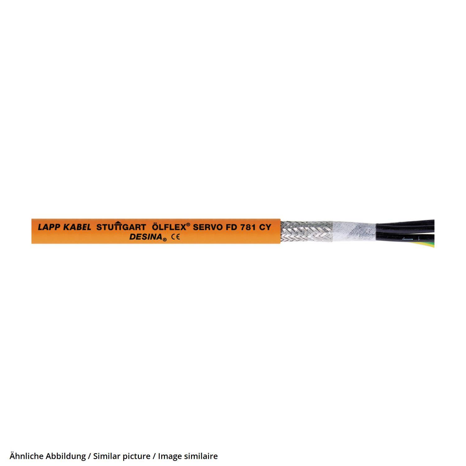 LAPP ÖLFLEX SERVO FD 781 CY 4G4 - 50 Meter