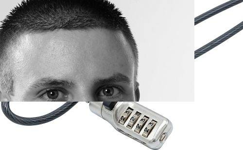 Dacomex Diebstahlsicherung für Nano Security Slot, mit Zahlencode