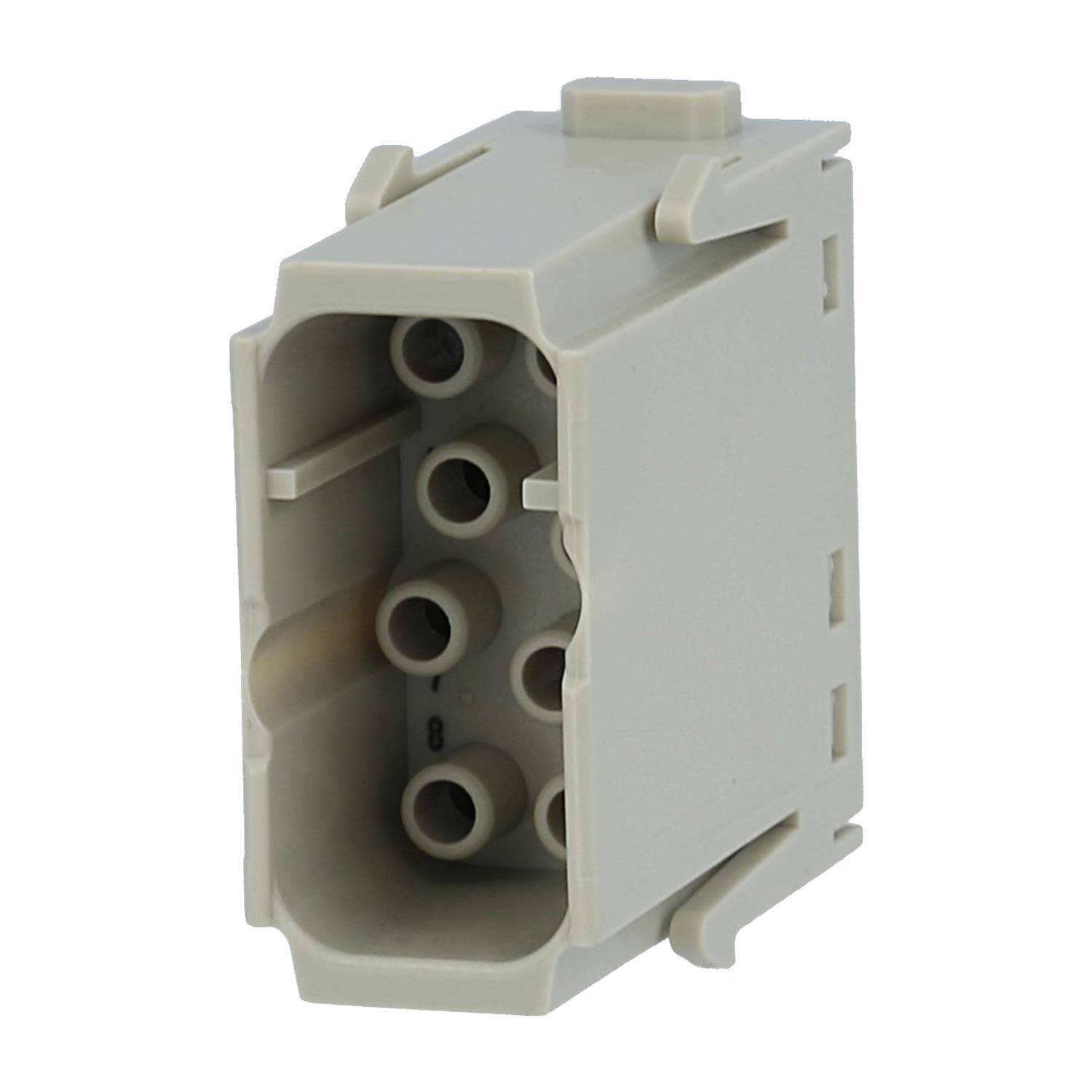 HARTING Han EE Modul Stifteinsatz (M) Crimpanschluss, 8-polig 400V, 16A - 1 Stück