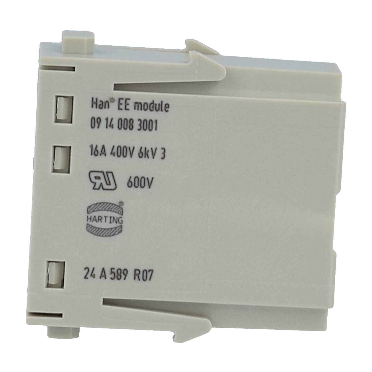 HARTING Han EE Modul Stifteinsatz (M) Crimpanschluss, 8-polig 400V, 16A - 1 Stück