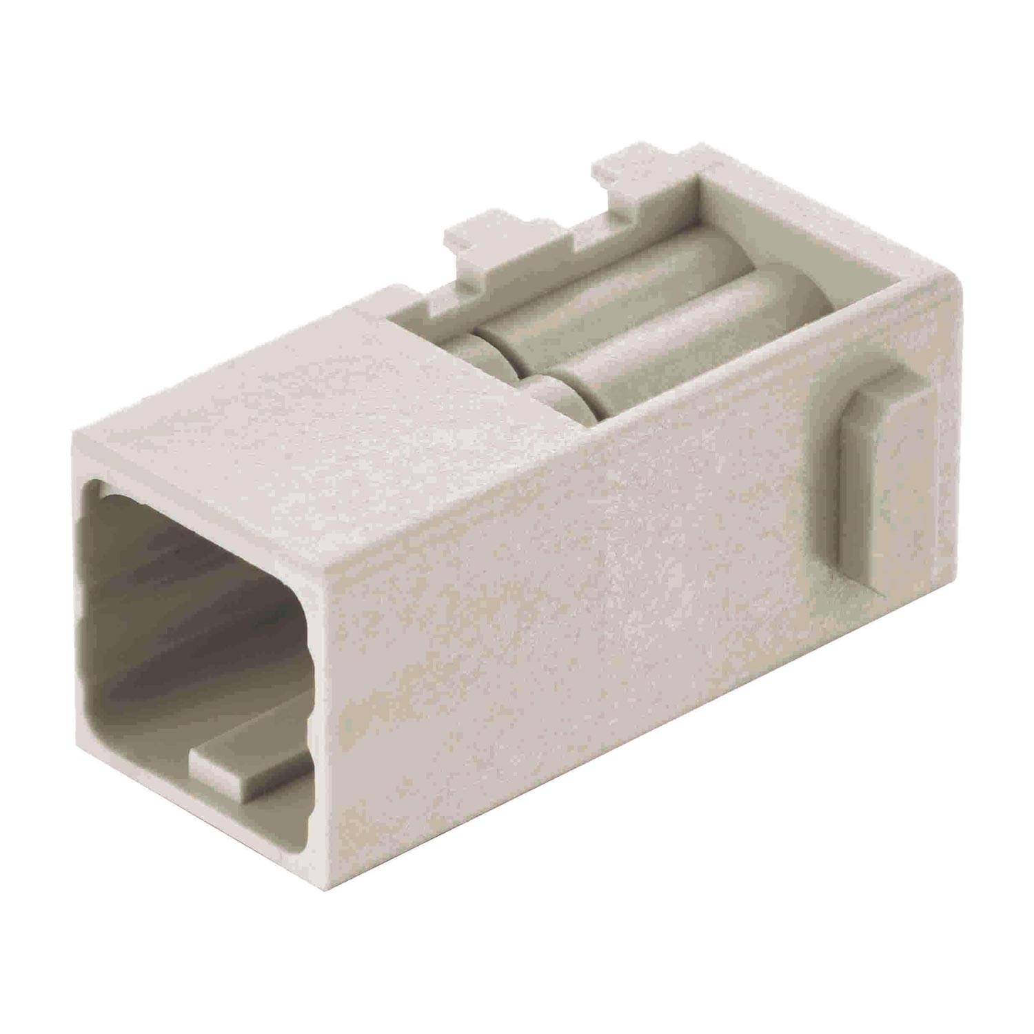 HARTING Han Domino DD Modul cube, großer Tab Stifteinsatz (M) Crimpanschluss, 6-polig 250V, 10A - 1 Stück