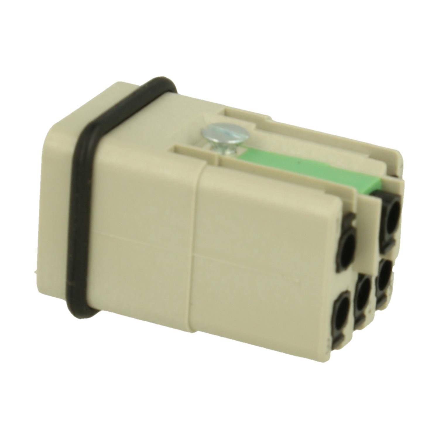 HARTING Han Q5/0 Stifteinsatz (M) Quick-Lock-Anschluss, 5-polig+PE 230V/400V, 16A - 1 Stück