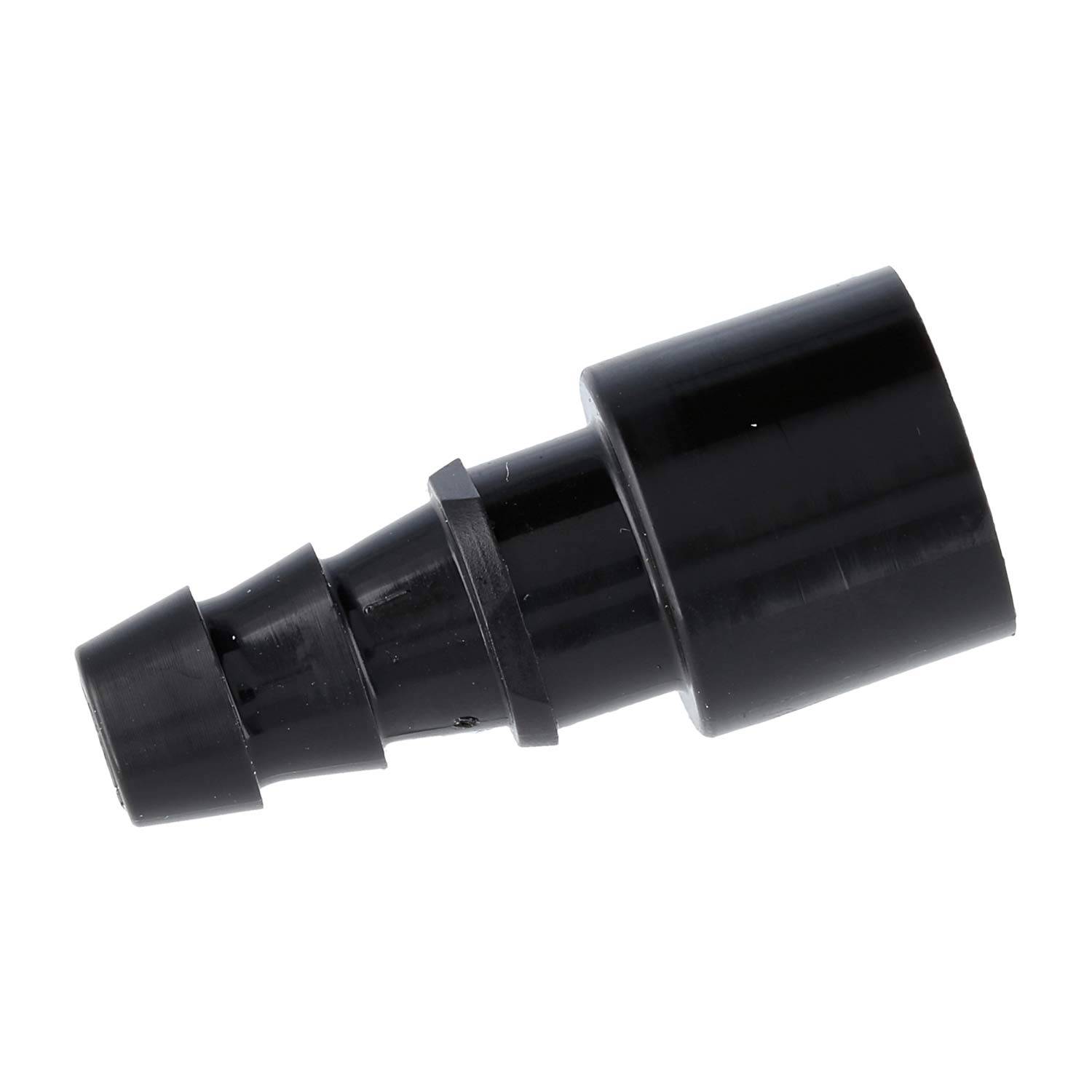 HARTING Pneumatik-Kontakt mit Absperrventil Kontaktbuchse (F) Schlauch-Innendurchmesser 6,0mm schwarz, 1 Stück
