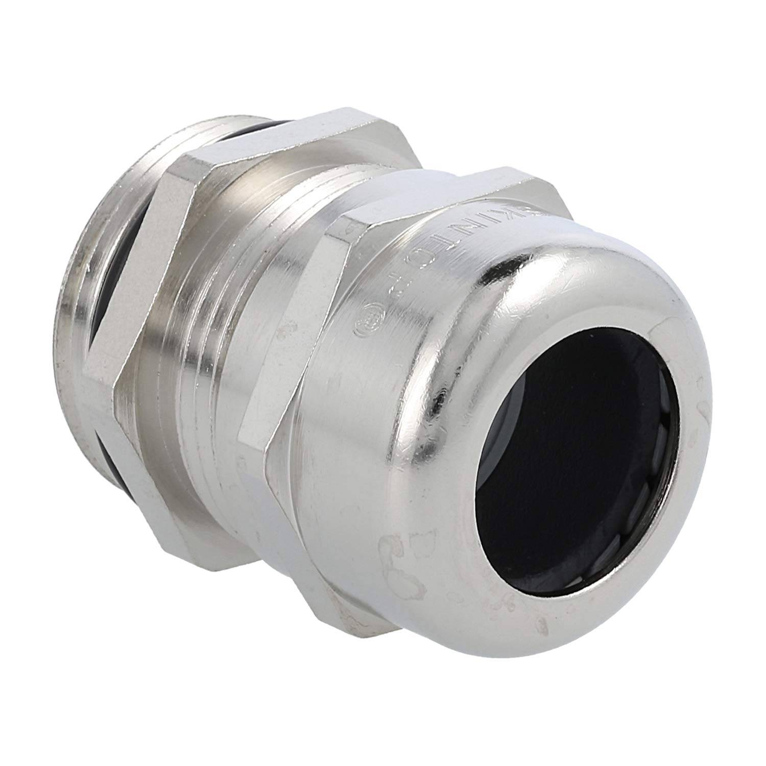 LAPP Verschraubung PG21x1,588 SMS-PG21 Messing (CuZn) vernickelt Gewindelänge 7,0mm - 1 Stück