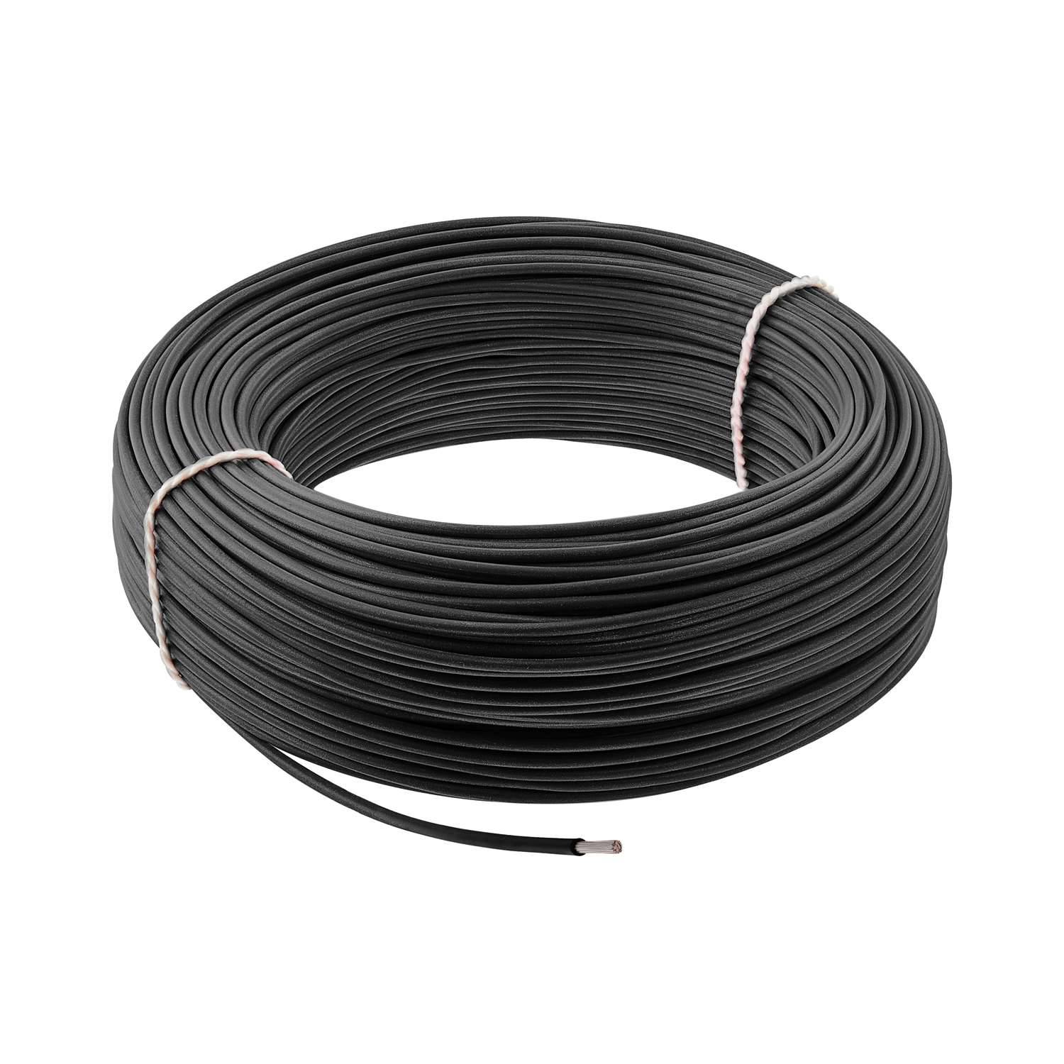 LAPP SiF 1X2,5mm² BK (schwarz) Einzelader Silikon schwarz AD 3,4mm VPE 100,0 Meter Nennspannung Uo/U 300V/500V - 1