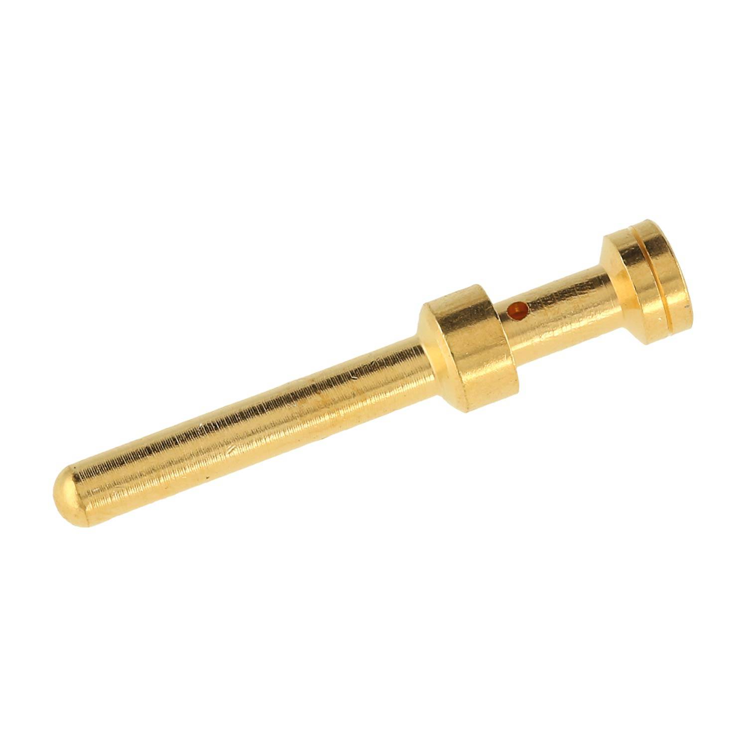 HARTING E-Crimpkontakt Kontaktstift (M) 0,75mm² AWG18 gold, 1 Stück Werkstoff Kupferlegierung - 1 Stück
