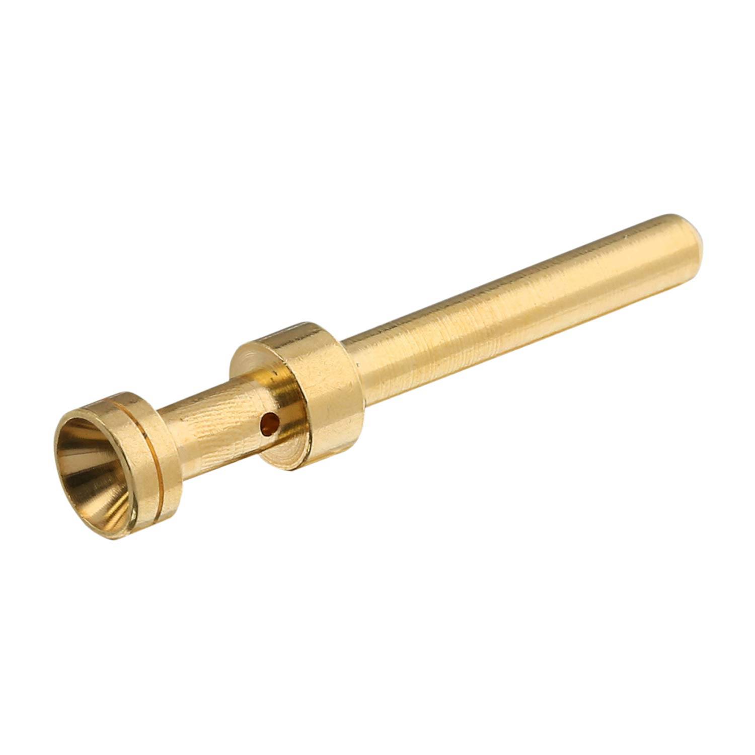 HARTING E-Crimpkontakt Kontaktstift (M) 0,75mm² AWG18 gold, 1 Stück Werkstoff Kupferlegierung - 1 Stück