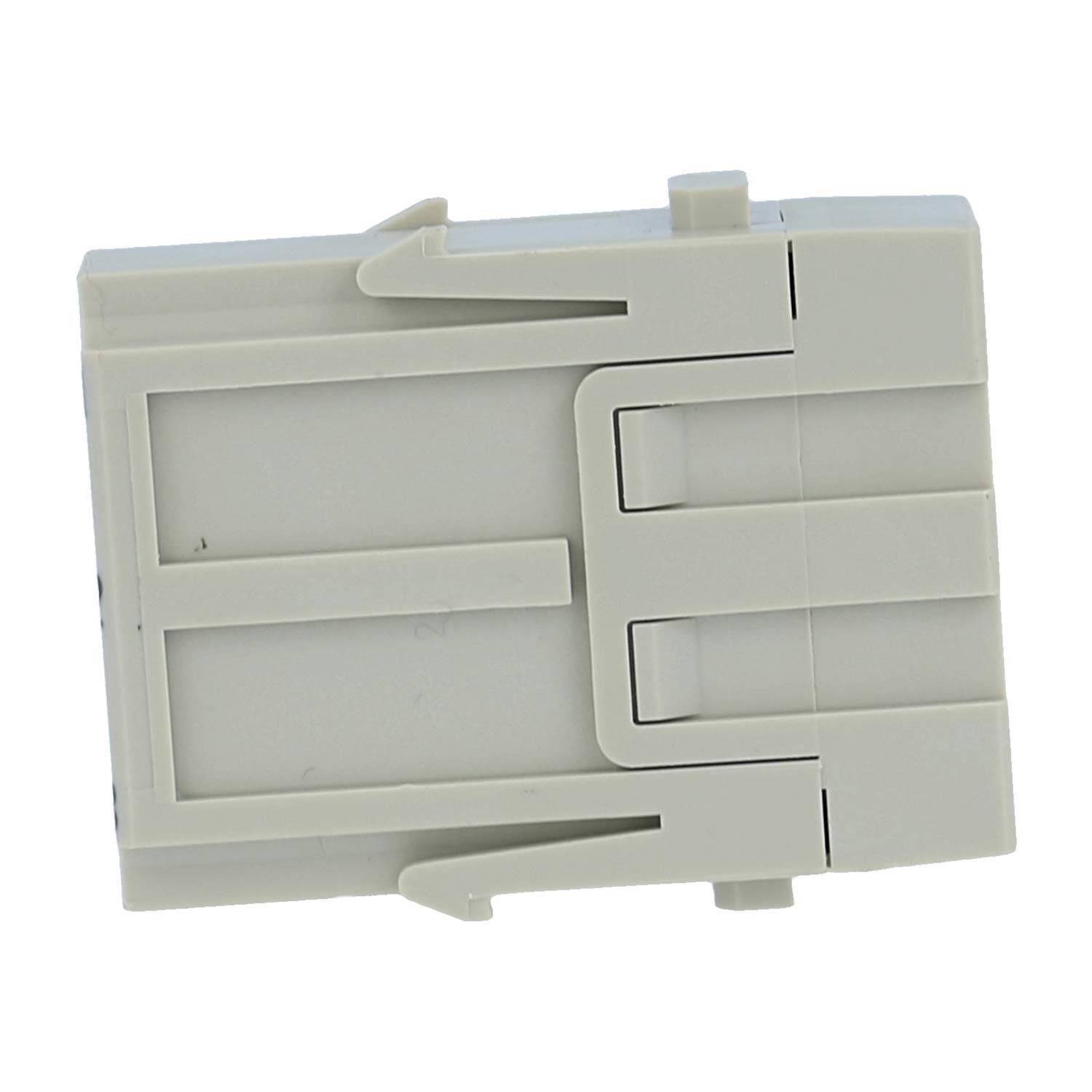 HARTING Han C Axial Modul Stifteinsatz (M) Axialschraubanschluss, 3-polig 690V, 40A - 1 Stück