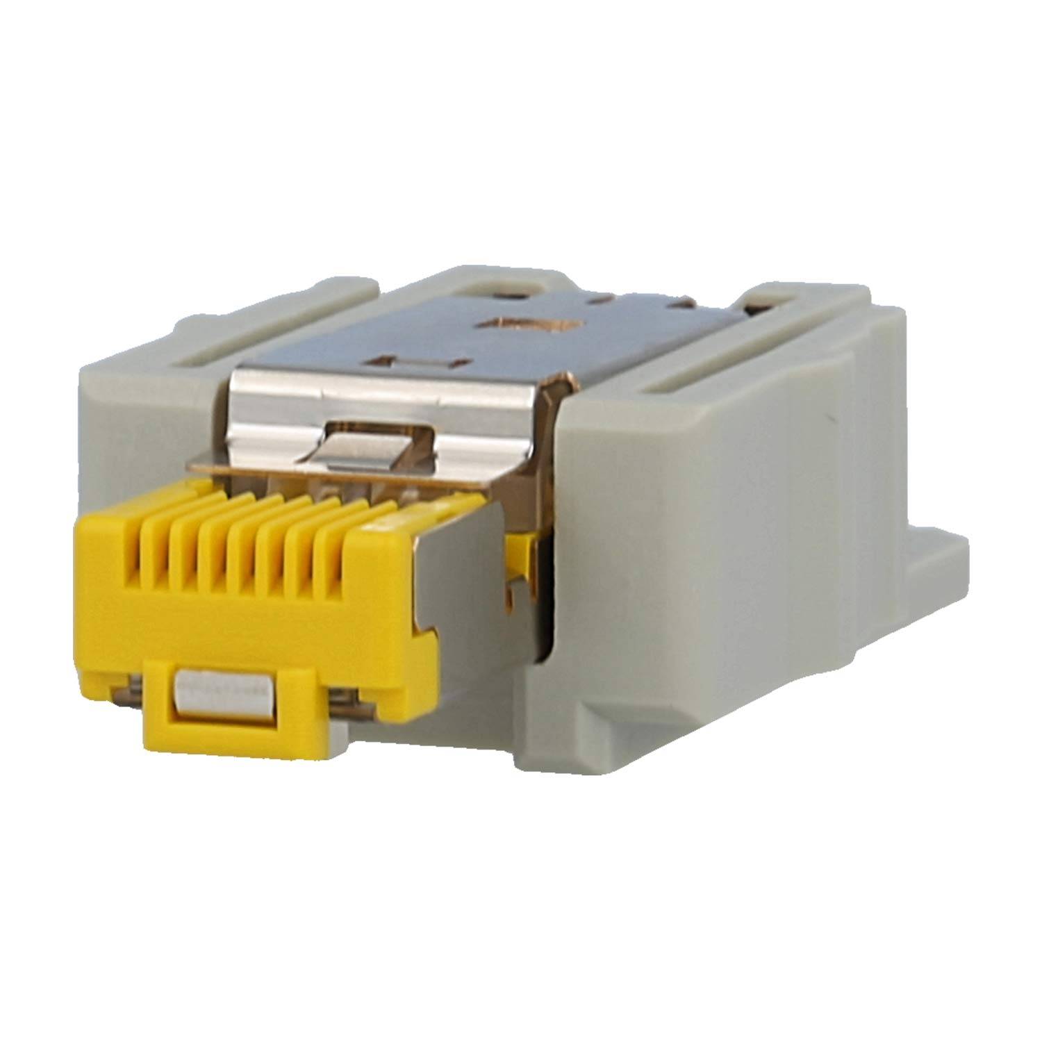 HARTING Han RJ45 Industrial 10G Set Stifteinsatz (M) Schneidklemmanschluss (IDC-Kontakte), 8-polig 50V, 1A - 1 Stück