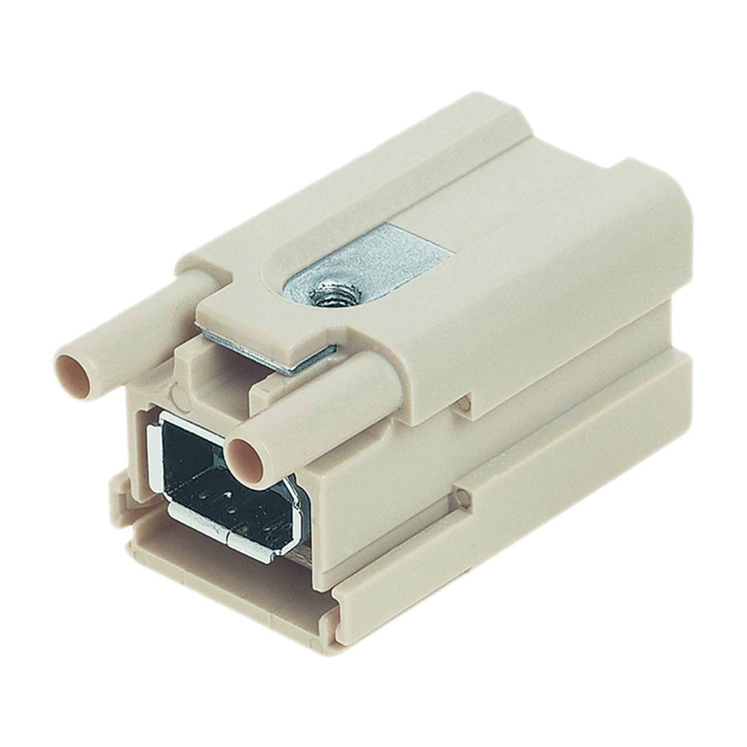 HARTING Han Brid-Firewire Buchseneinsatz (F) Koppler Buchse / Buchse 50V, 1A - 1 Stück