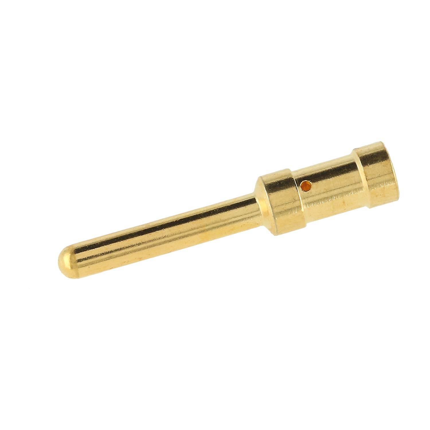 HARTING E-Crimpkontakt Kontaktstift (M) 4mm² AWG12 gold, 1 Stück Werkstoff Kupferlegierung - 1 Stück
