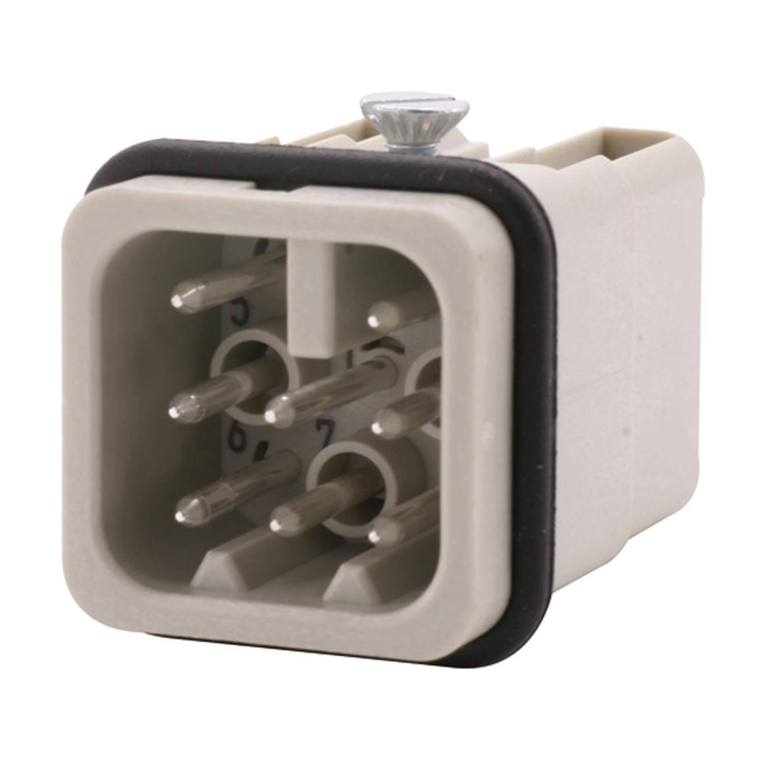 HARTING Han 8D Stifteinsatz (M) Quick-Lock-Anschluss, 8-polig AC 50V / DC 120V, 10A - 1 Stück