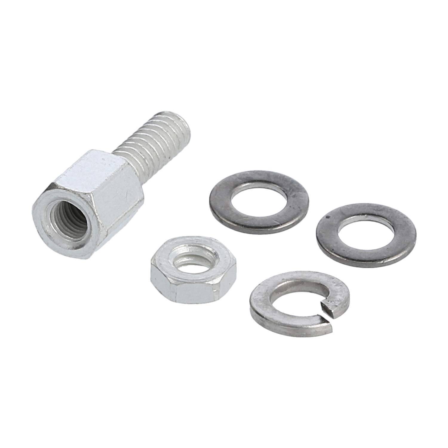 HARTING D-Sub Schraubbolzen-Set mit Mutter und Scheiben passend für Baugröße 9-50 Gewindelänge 8,0mm - 1 Stück