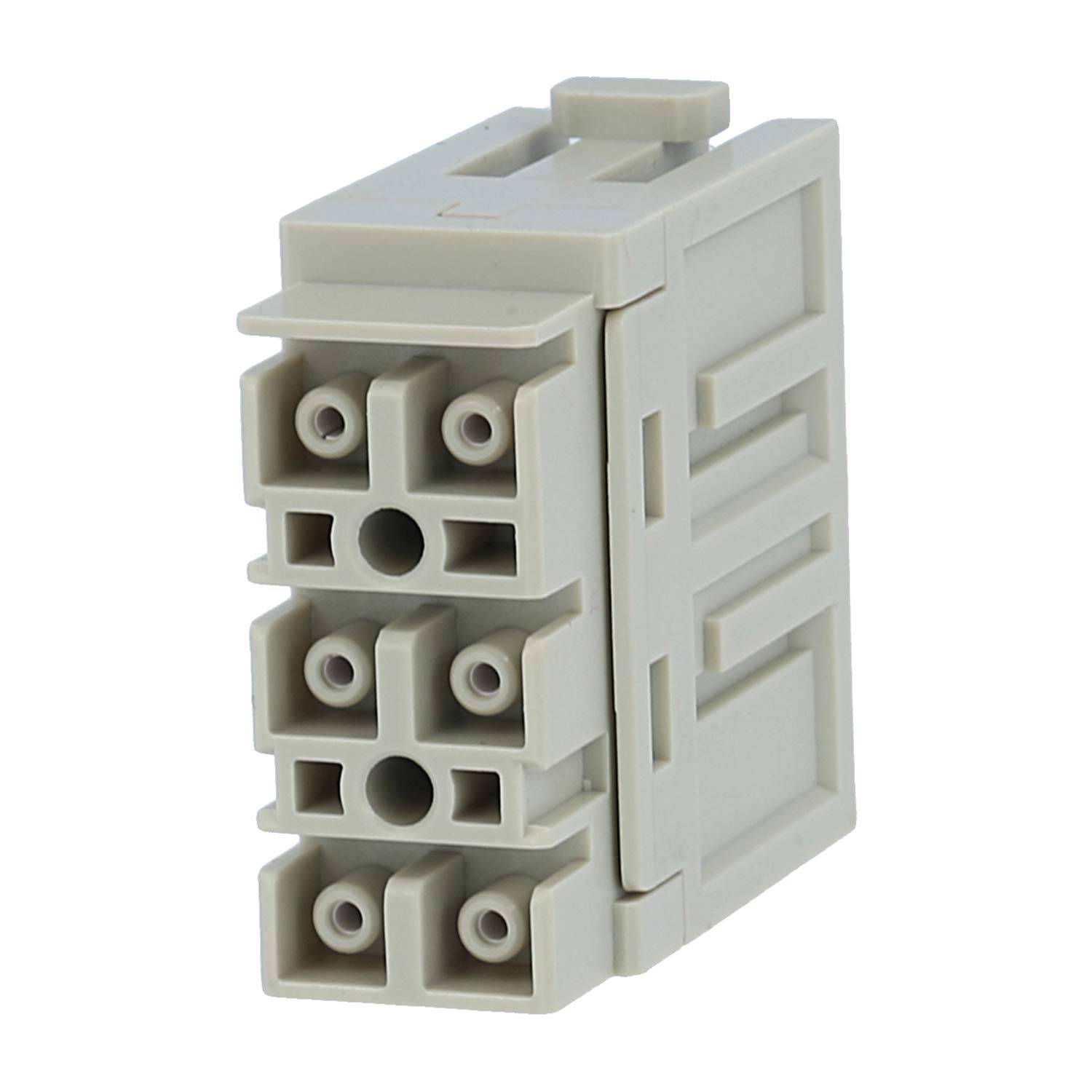 HARTING Han LC Modul Buchseneinsatz (F) 6-polig Steckzyklen >=500 - 1 Stück