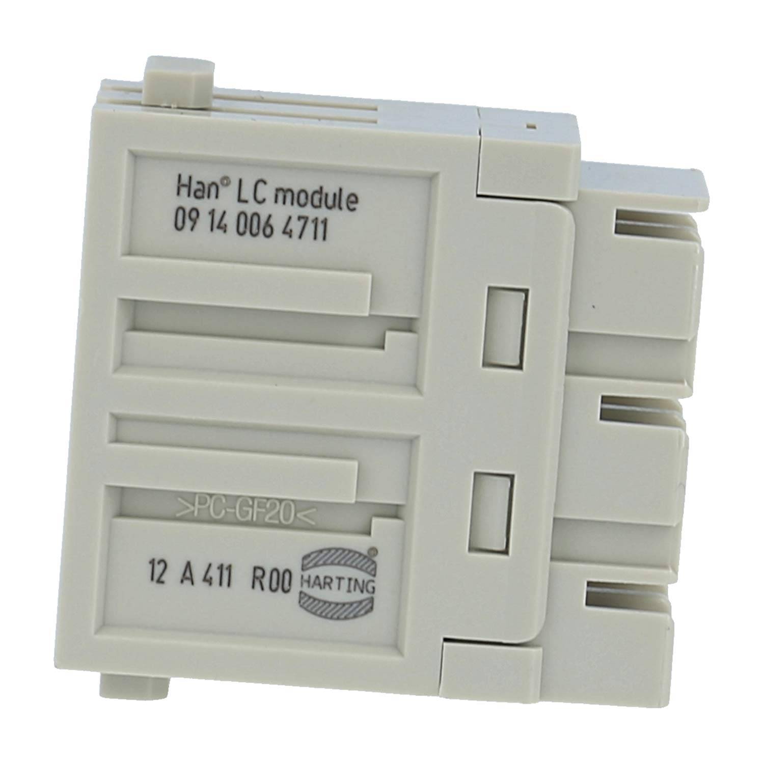 HARTING Han LC Modul Buchseneinsatz (F) 6-polig Steckzyklen >=500 - 1 Stück