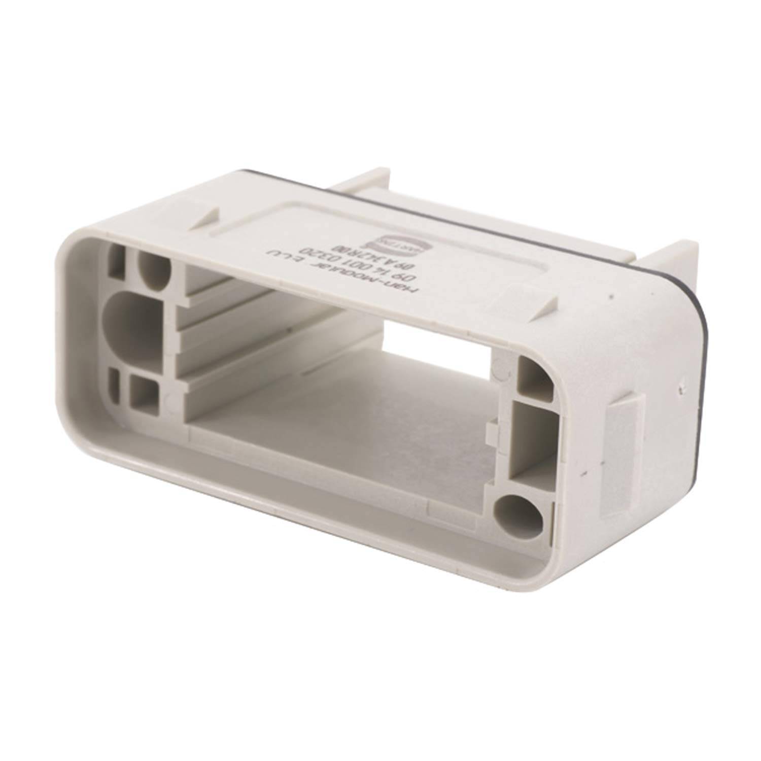 HARTING Han Modular ECO Anbaugehäuse für 2 Klammern (am Oberteil) Schutzart IP65 - 1 Stück
