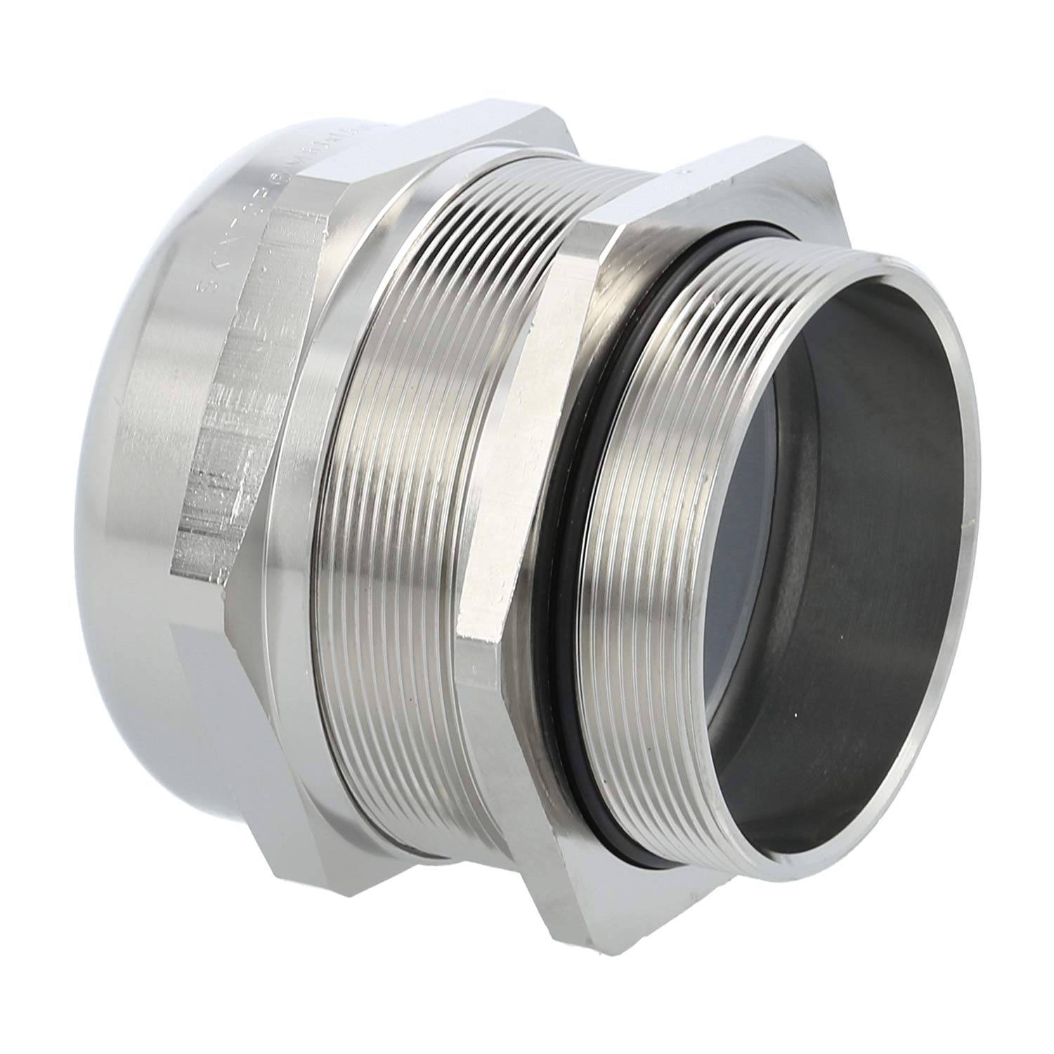 LAPP Verschraubung M63x1,5 SMS-M63 Plus Messing (CuZn) vernickelt Gewindelänge 15,0mm - 1 Stück