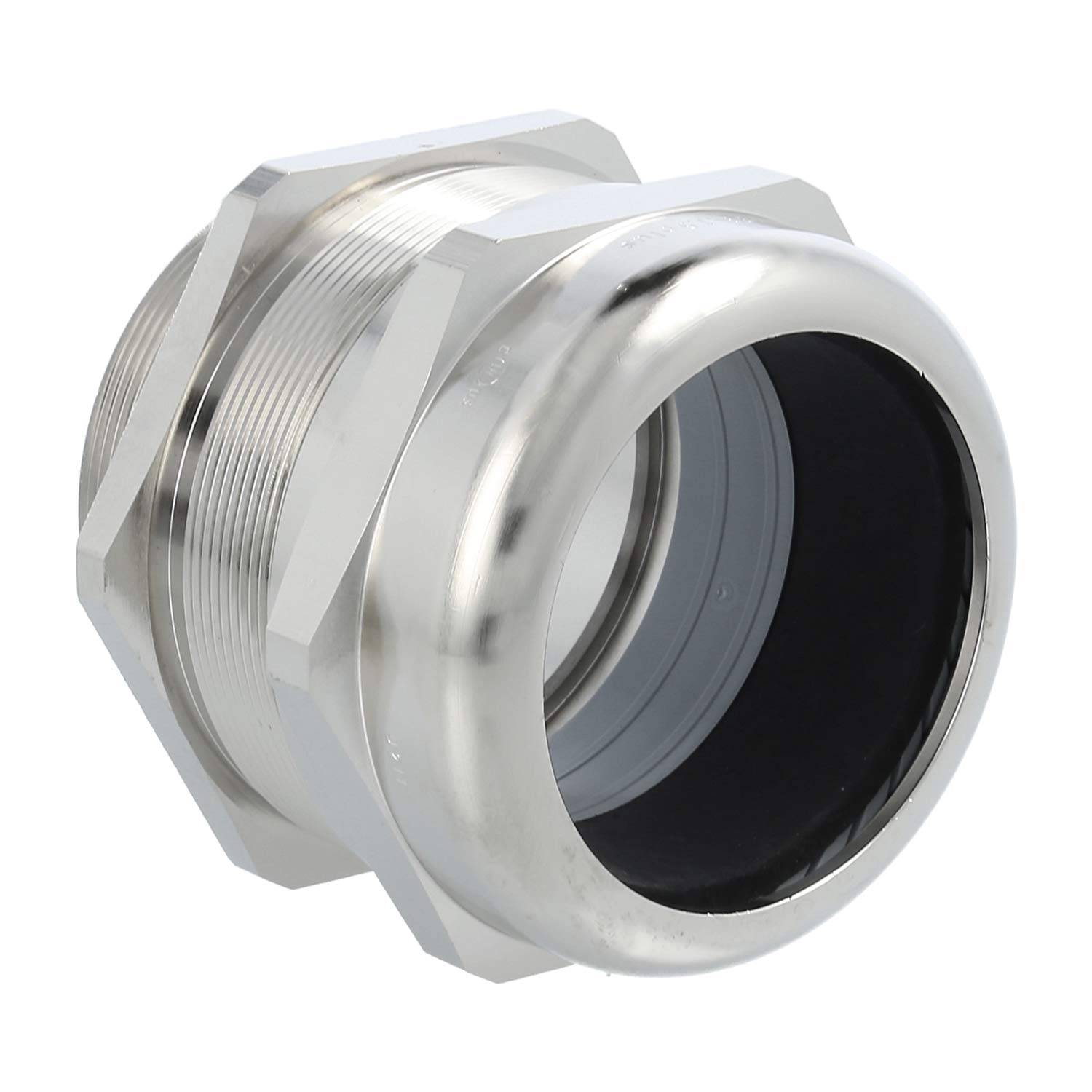 LAPP Verschraubung M63x1,5 SMS-M63 Plus Messing (CuZn) vernickelt Gewindelänge 15,0mm - 1 Stück