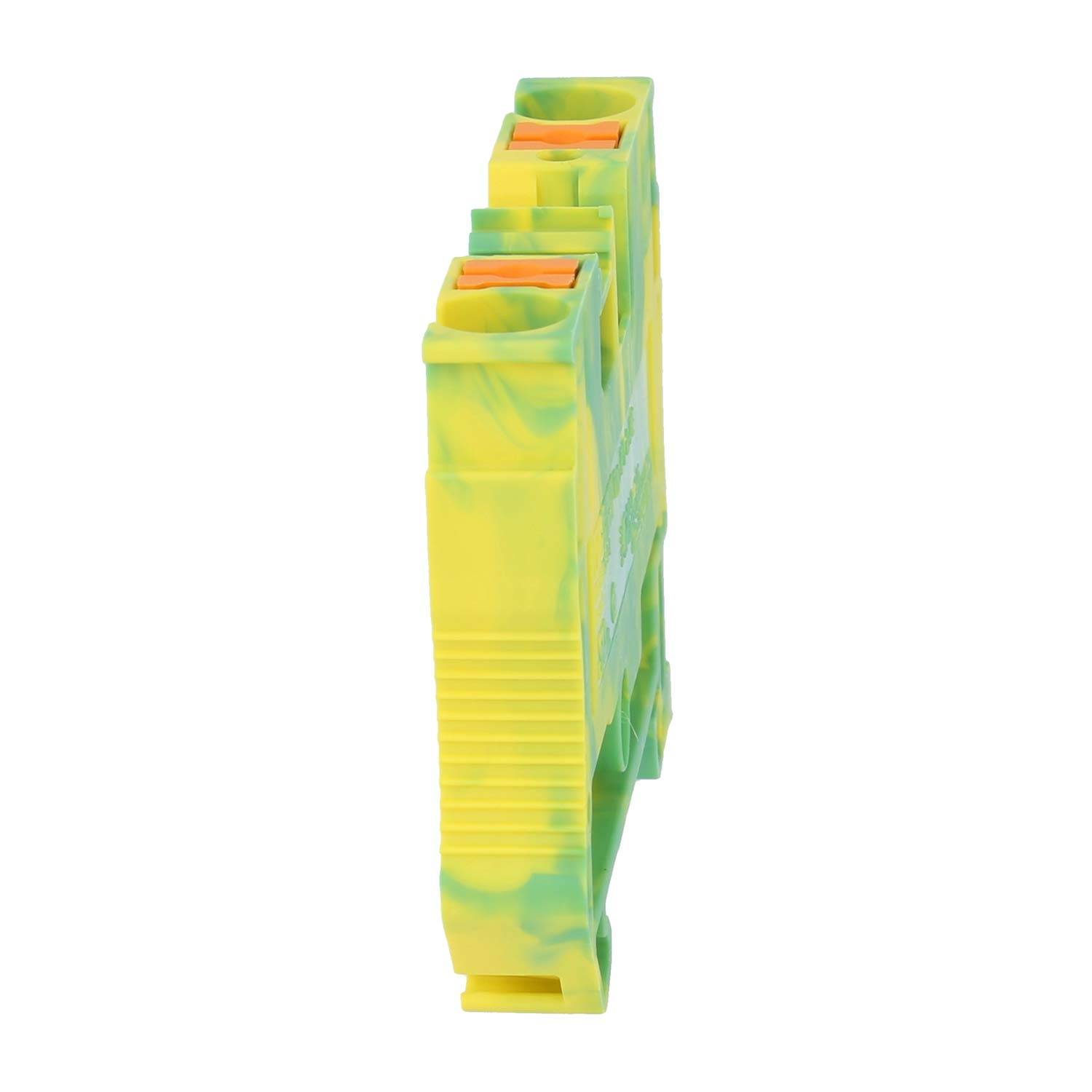 Phoenix Contact Schutzleiter-Reihenklemme PT 6 PE Push-In-Anschluss Querschnitt starr 0,5mm² - 10mm² AWG20 - AWG8 - 1