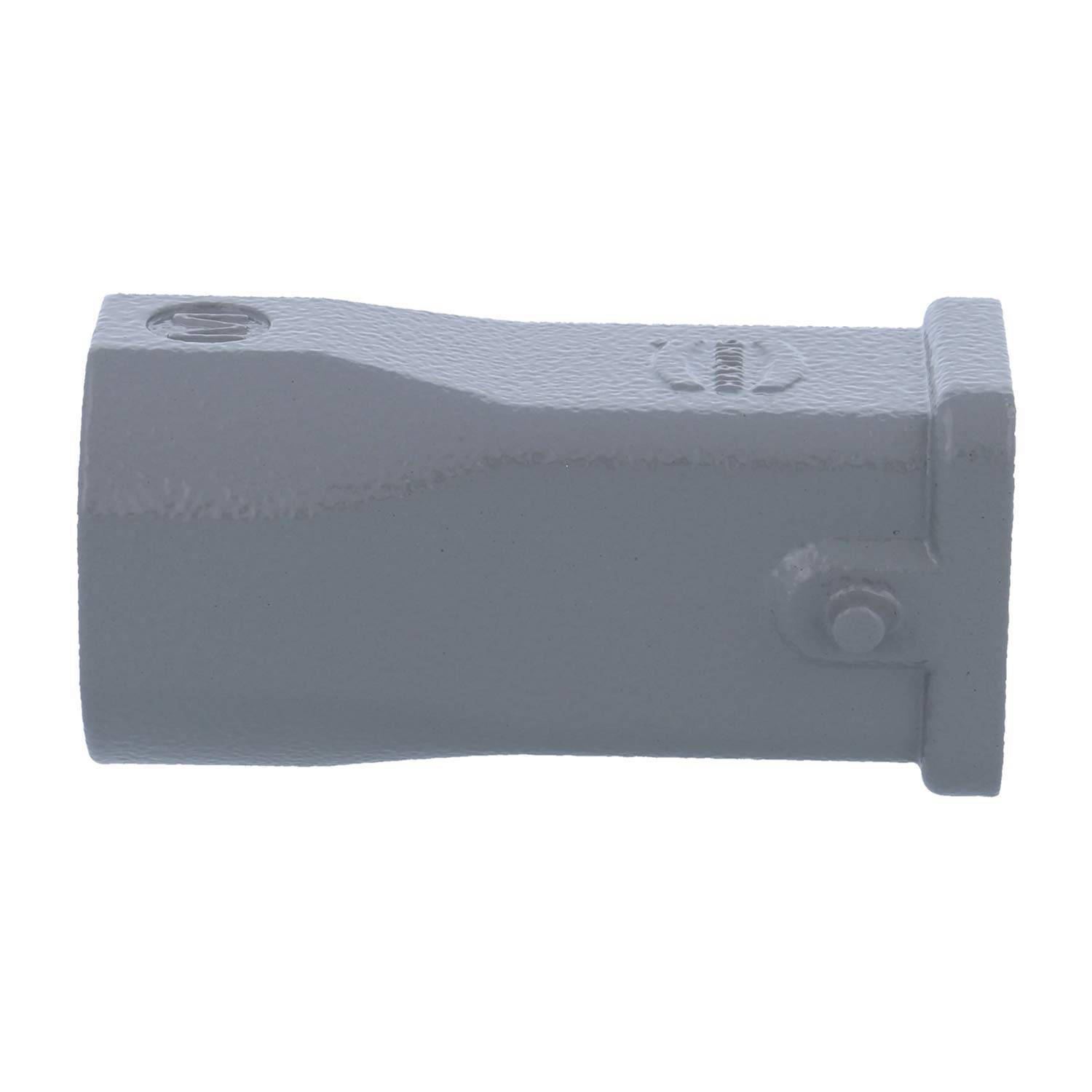 HARTING Han 3A Tüllengehäuse ohne eingeklebte Dichtung, 1xM25 gerader Kabelabgang, für 1 Bügel (am Unterteil) Schutzart