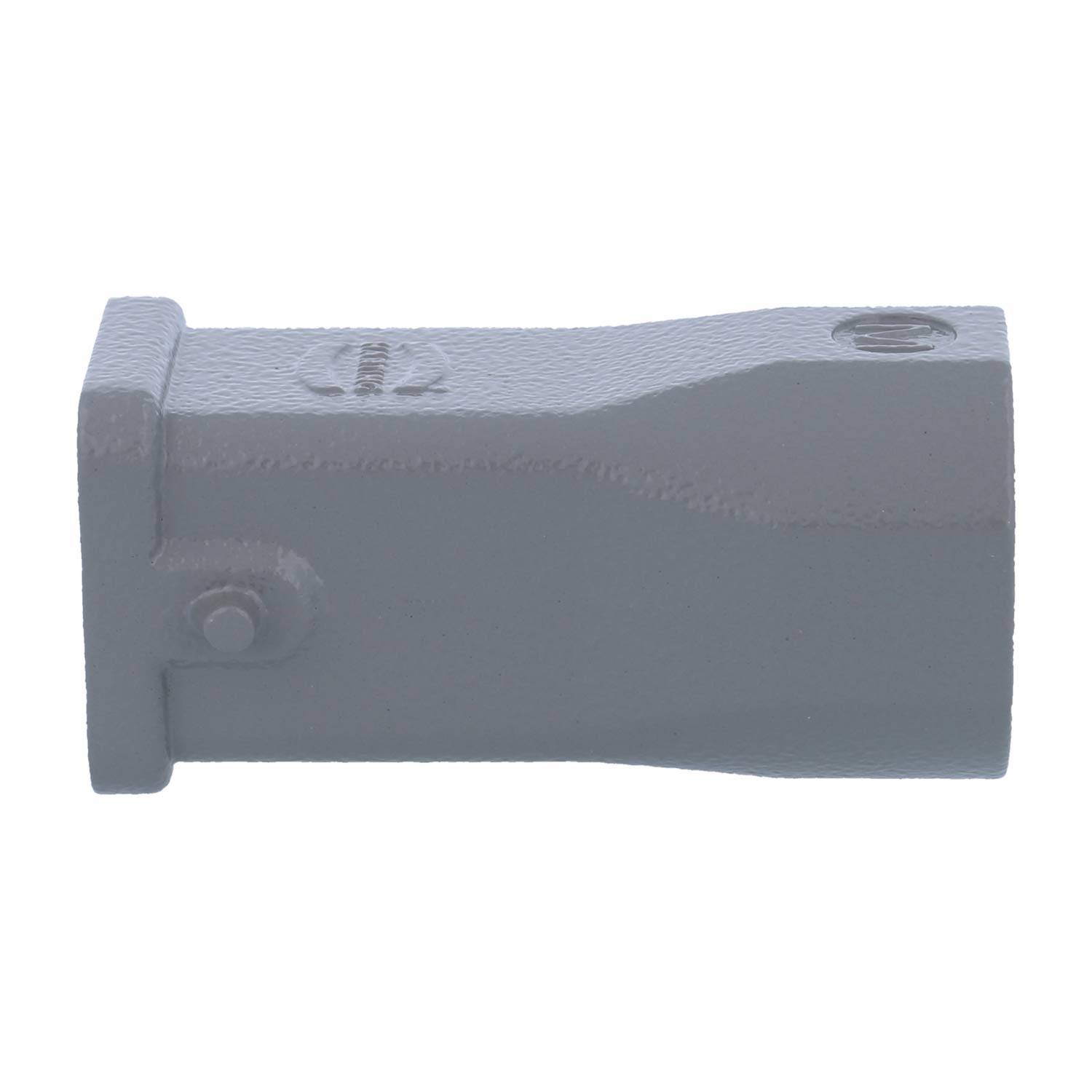 HARTING Han 3A Tüllengehäuse ohne eingeklebte Dichtung, 1xM25 gerader Kabelabgang, für 1 Bügel (am Unterteil) Schutzart