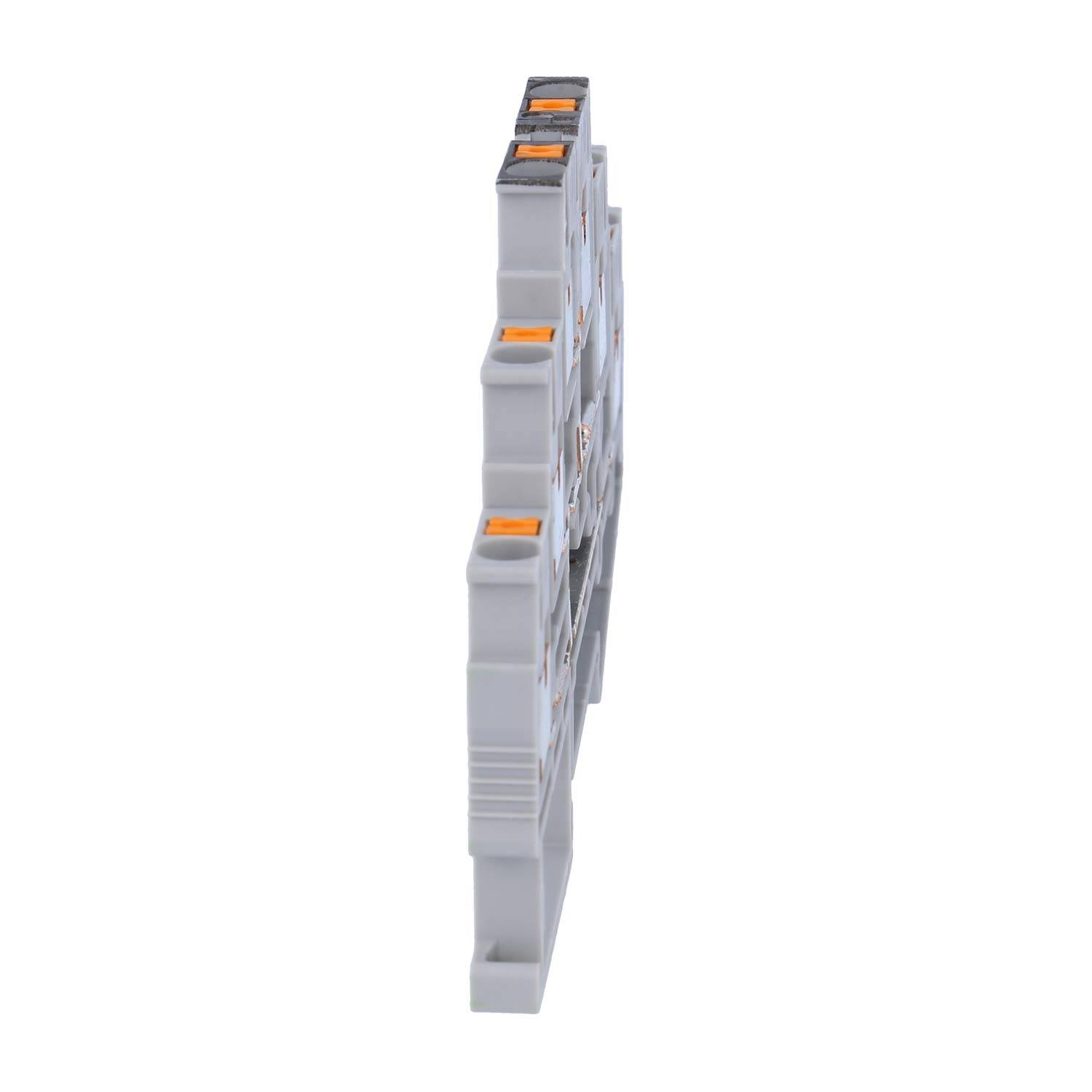Phoenix Contact Mehrstockklemme PT 2,5-3PV mit Potenzialverbinder, Push-In-Anschluss Nennspannung 500V Kurzzeitstrom