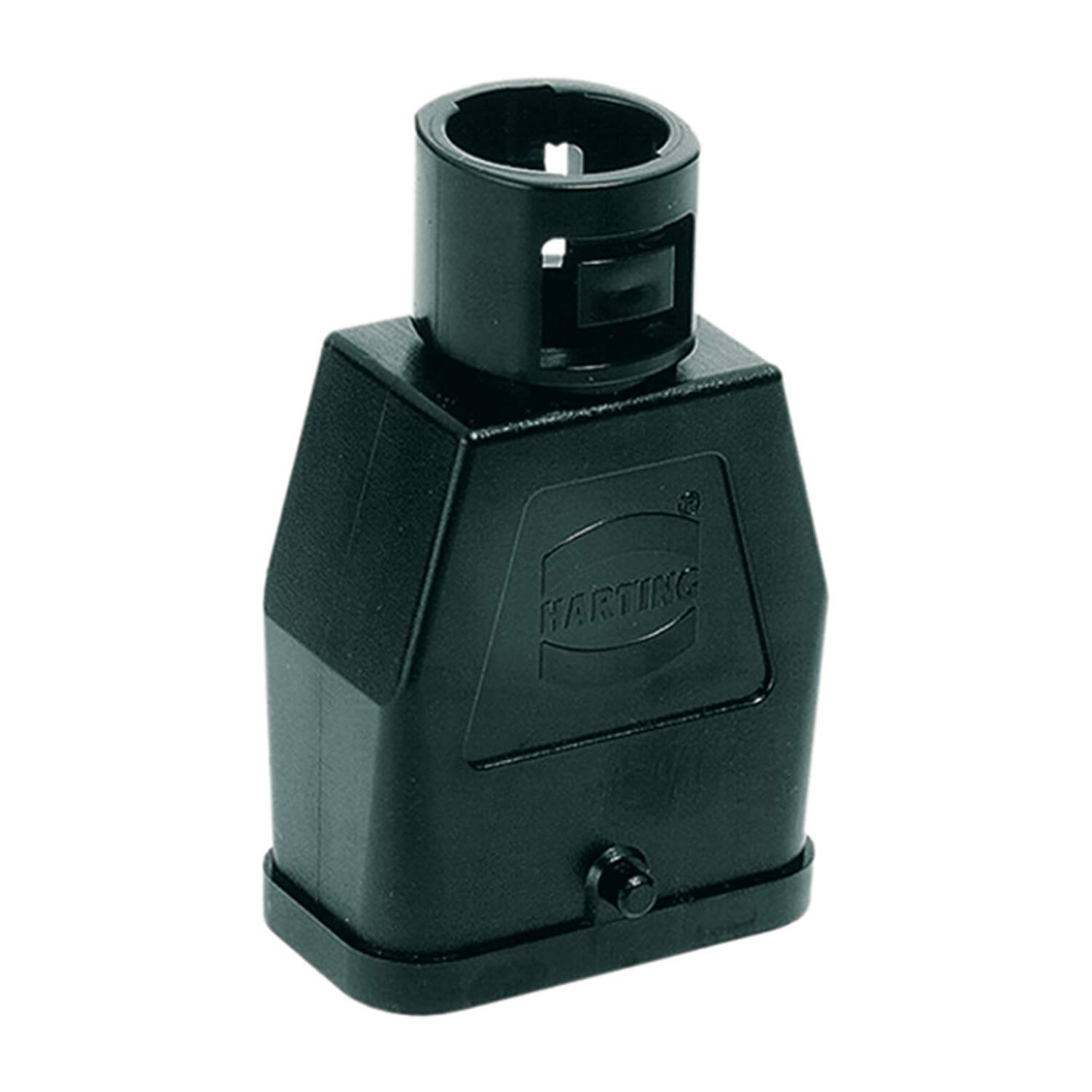 HARTING Han Q Tüllengehäuse für Wellschlauch 18,0mm, 1 gerader Kabelabgang, für 1 Bügel (am Unterteil) - 1 Stück