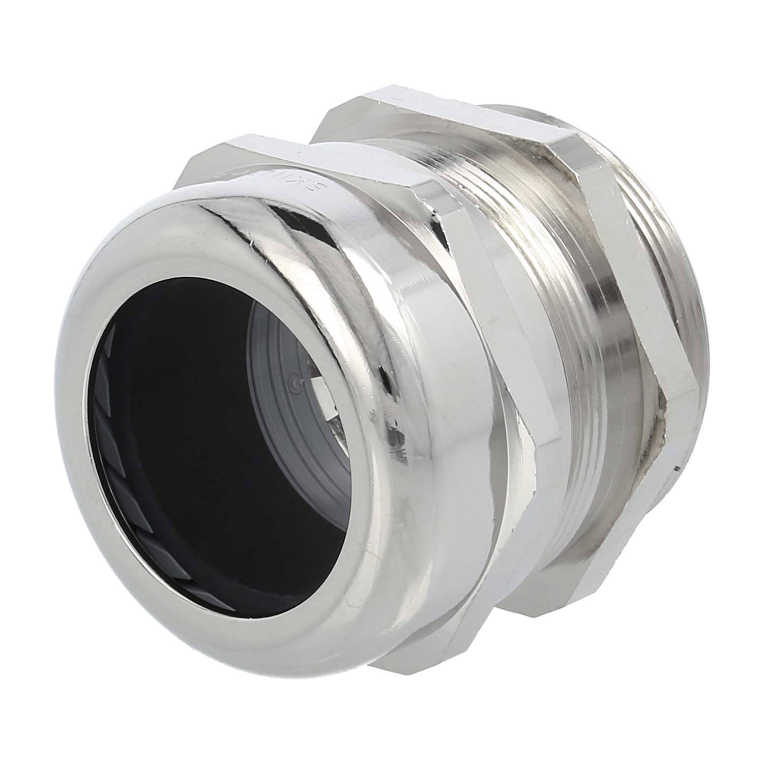 LAPP Verschraubung EMV M50x1,5 SSC-M50 Messing (CuZn) vernickelt Gewindelänge 10,0mm - 1 Stück