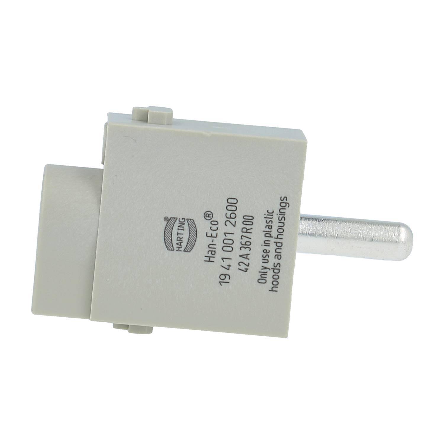 HARTING Han PE-Modul Stifteinsatz (M) Schraubanschluss, 1-polig Querschnitt 1,5mm² - 16mm² - 1 Stück