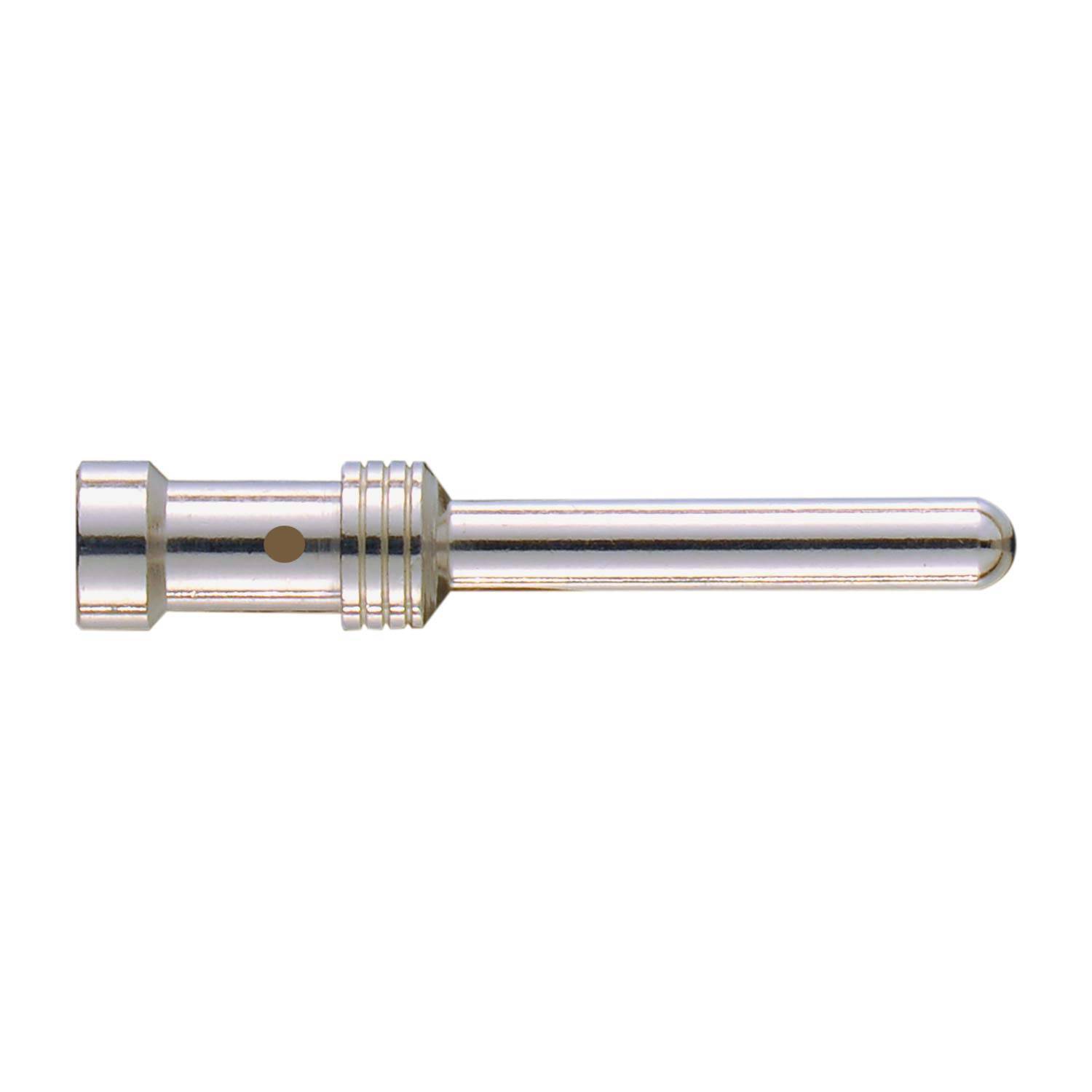 HARTING E-High Temp Crimpkontakt Kontaktstift (M) 0,75mm² AWG18 silber, 1 Stück Werkstoff Kupferlegierung - 1 Stück