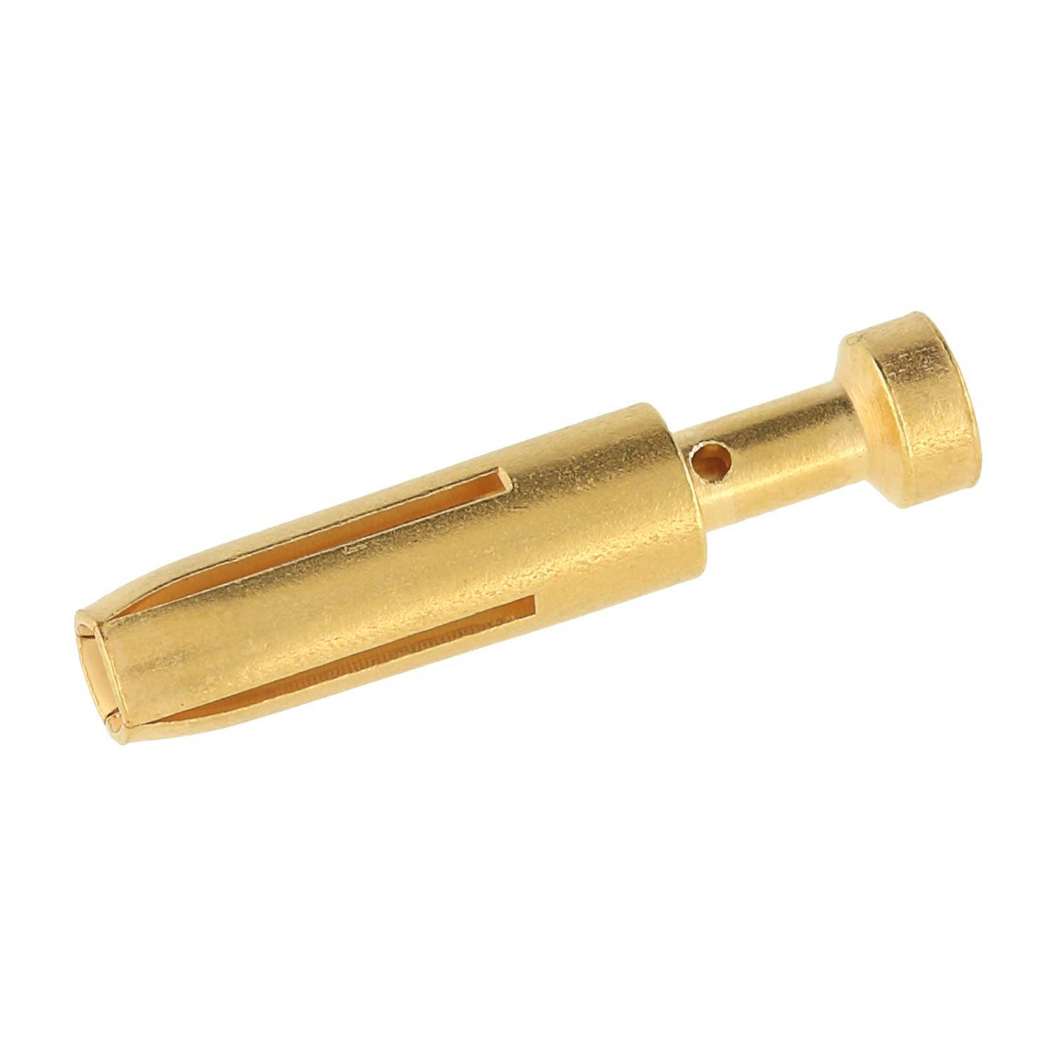 HARTING E-Crimpkontakt Kontaktbuchse (F) 0,14mm² - 0,37mm² AWG26 - AWG22 gold, 1 Stück Werkstoff Eisen - 1 Stück