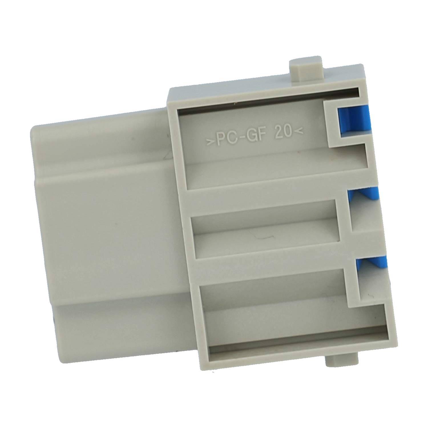 HARTING Han E Modul Buchseneinsatz (F) Quick-Lock-Anschluss, 6-polig 500V, 16A - 1 Stück