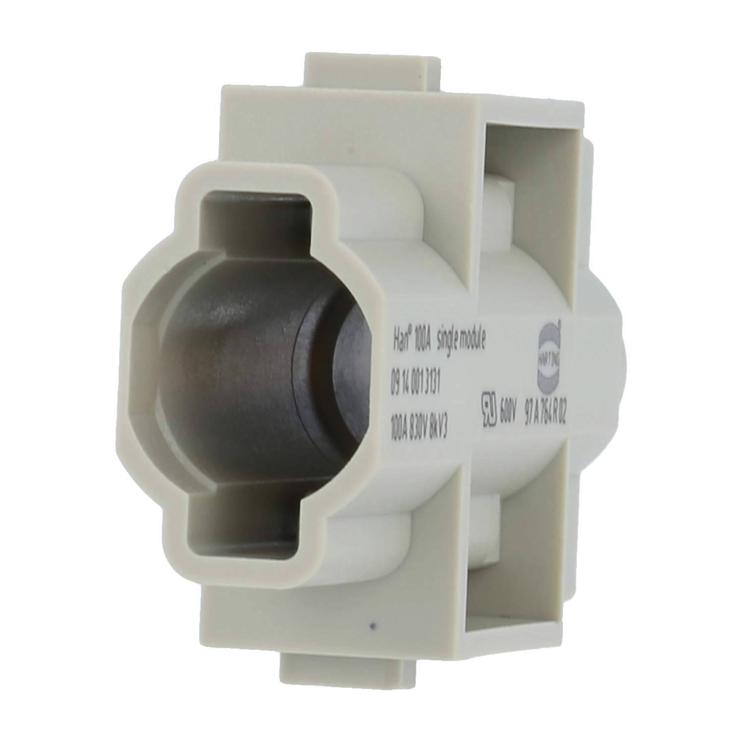 HARTING Han 100 Ampere Modul Buchseneinsatz (F) Axialschraub- oder Crimpanschluss, 1-polig 830V, 100A - 1 Stück