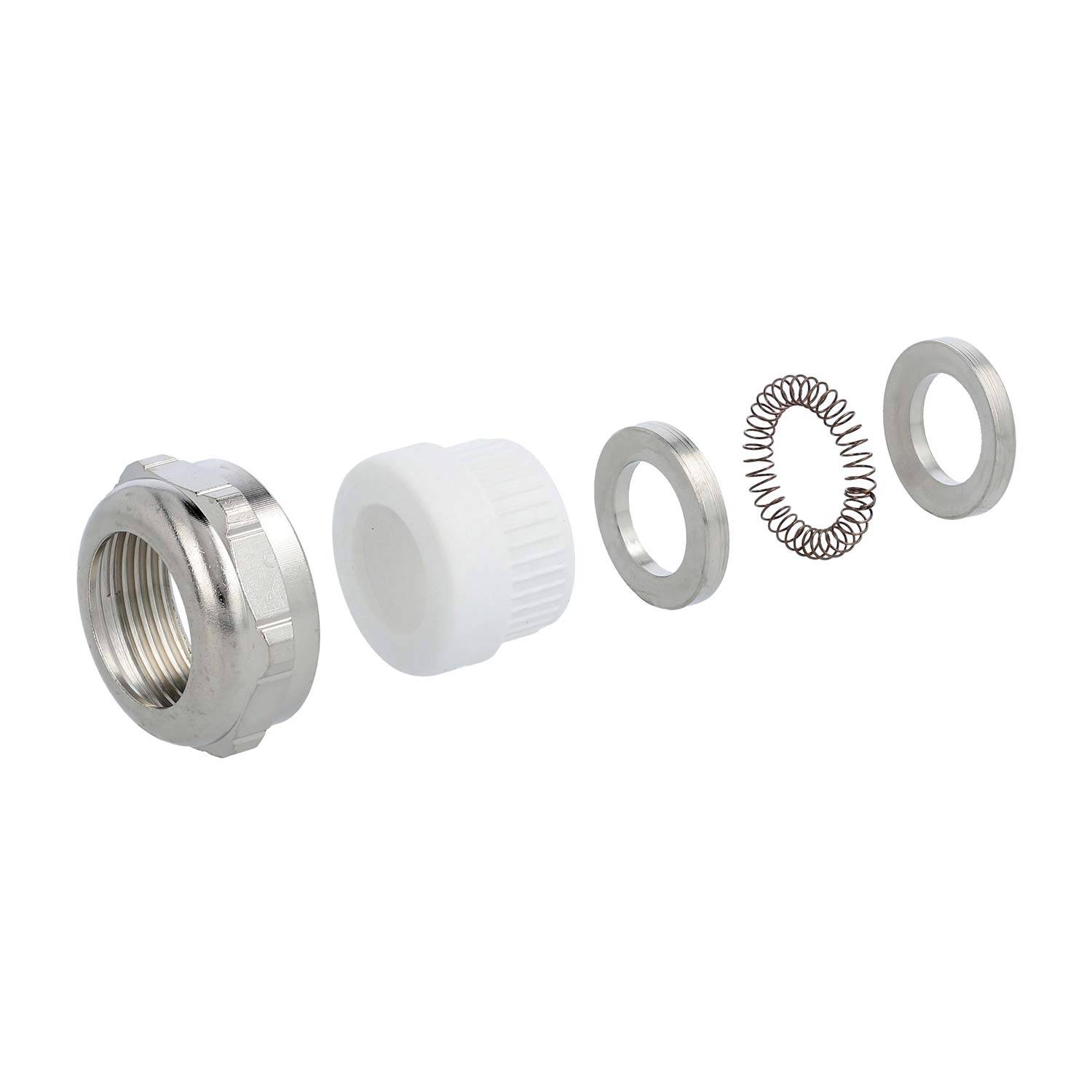 HARTING Q-Halbverschraubung EMV M25x1,5 Metall Schirmdurchmesser 6,0mm - 11,0mm - 1 Stück