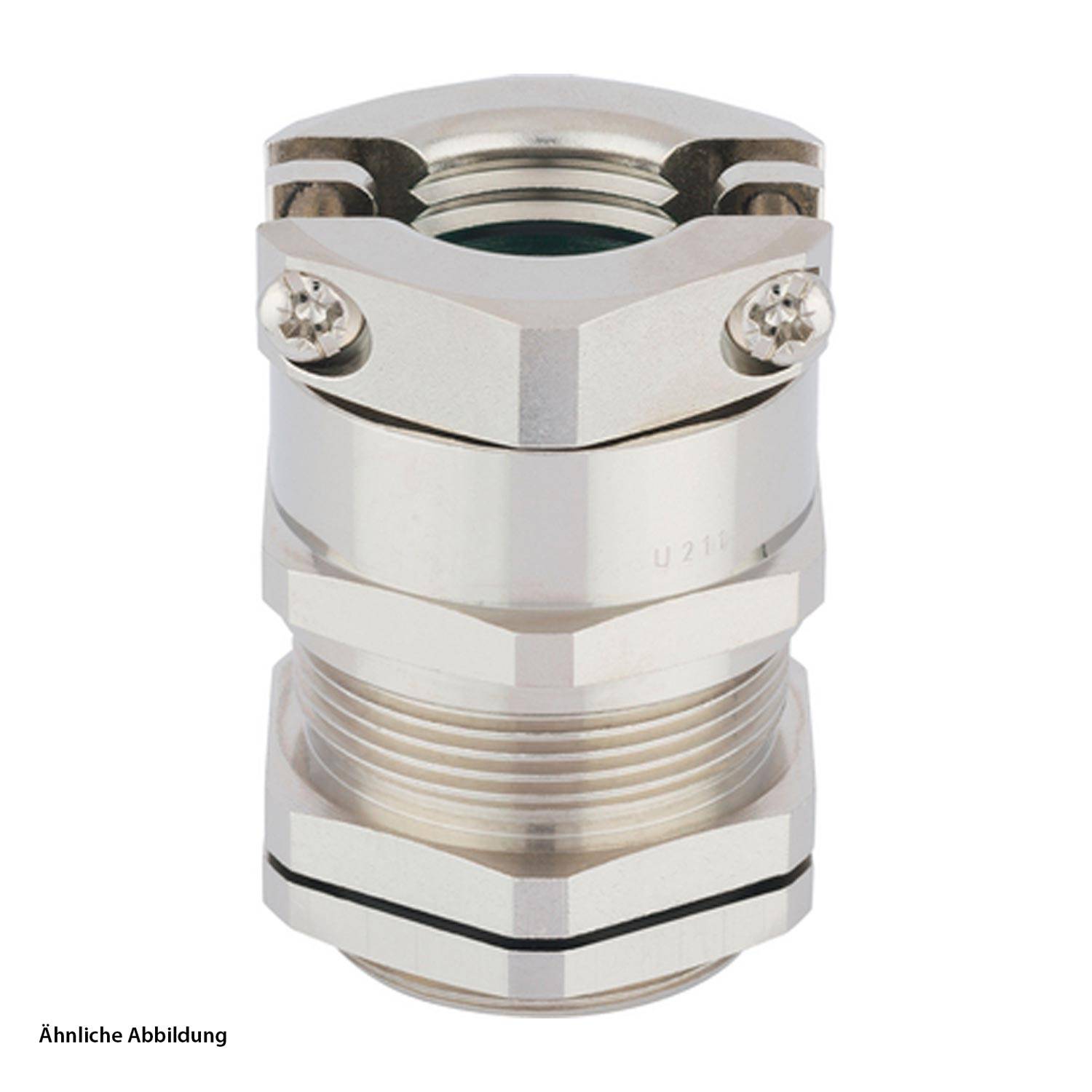 LAPP Verschraubung halogenfrei mit externer Zugentlastung M16x1,5 Messing (CuZn) vernickelt Gewindelänge 7,0mm - 1
