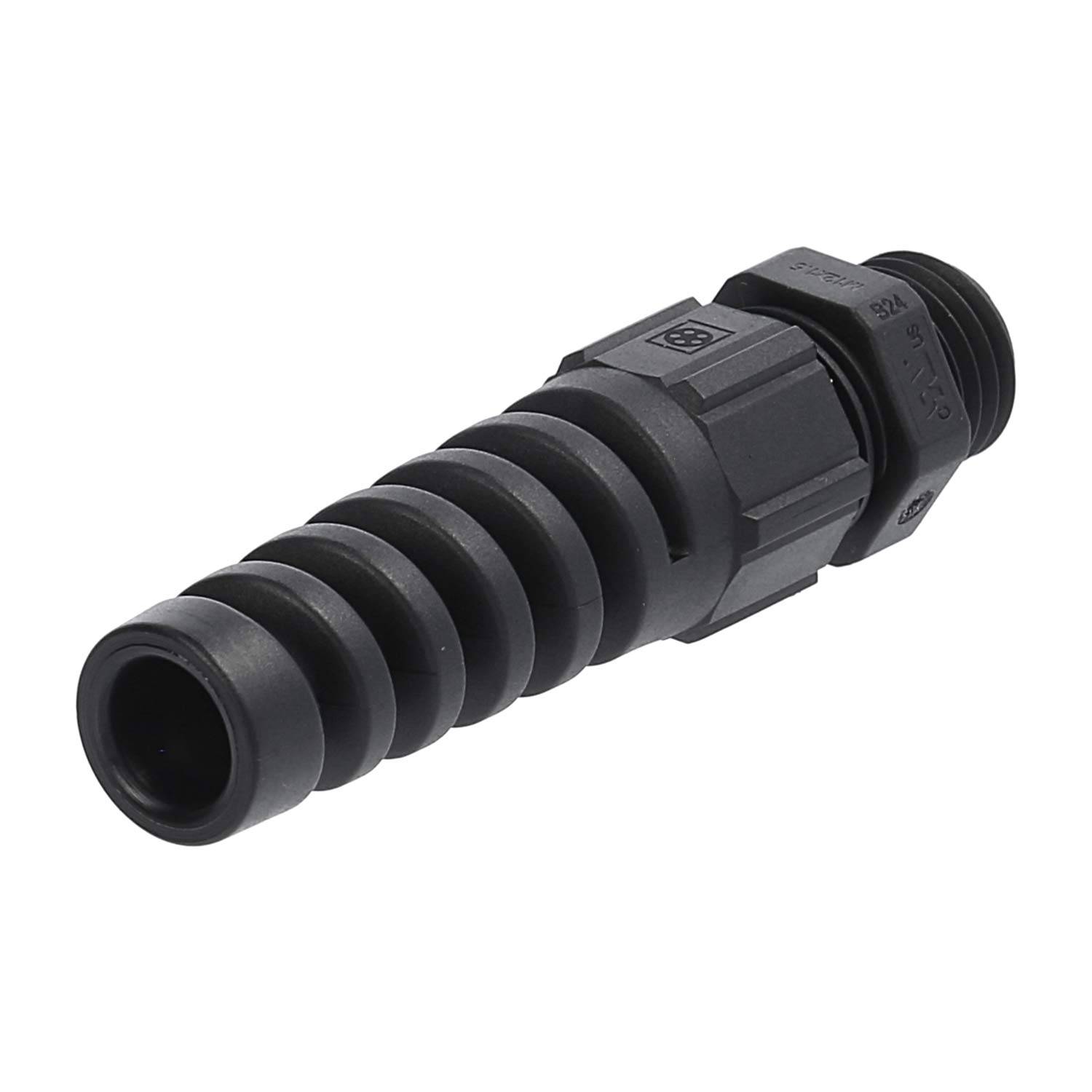 LAPP Verschraubung mit Biegeschutz M12x1,5 SBS-M12 Polyamid (PA) Gewindelänge 8,0mm - 1 Stück