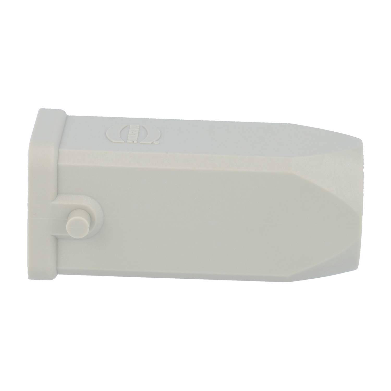 HARTING Han 3A Tüllengehäuse ohne eingeklebte Dichtung, 1xPG11 gerader Kabelabgang, für 1 Bügel (am Unterteil)