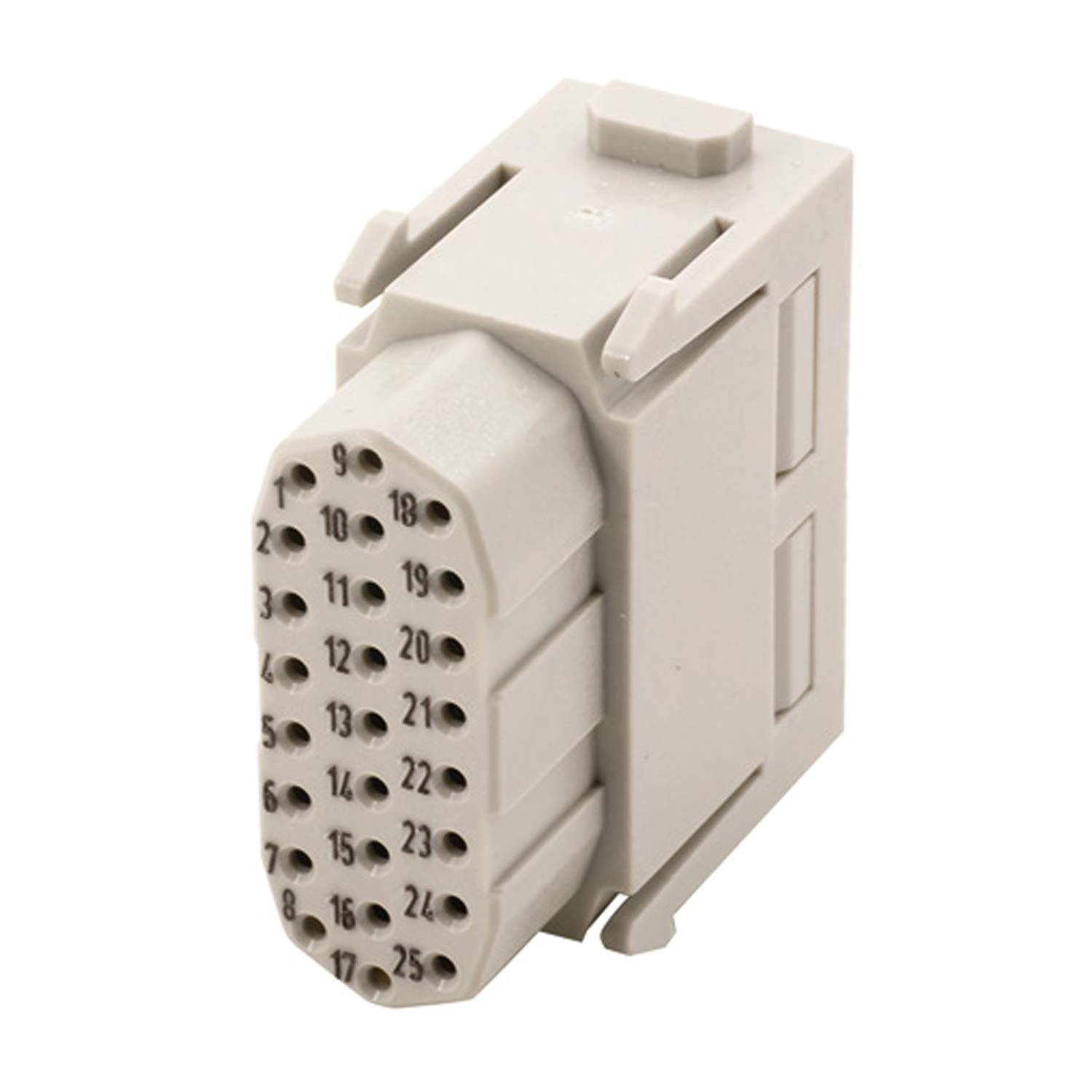 HARTING Han HD Modul Buchseneinsatz (F) Crimpanschluss, 25-polig 50V, 4A - 1 Stück