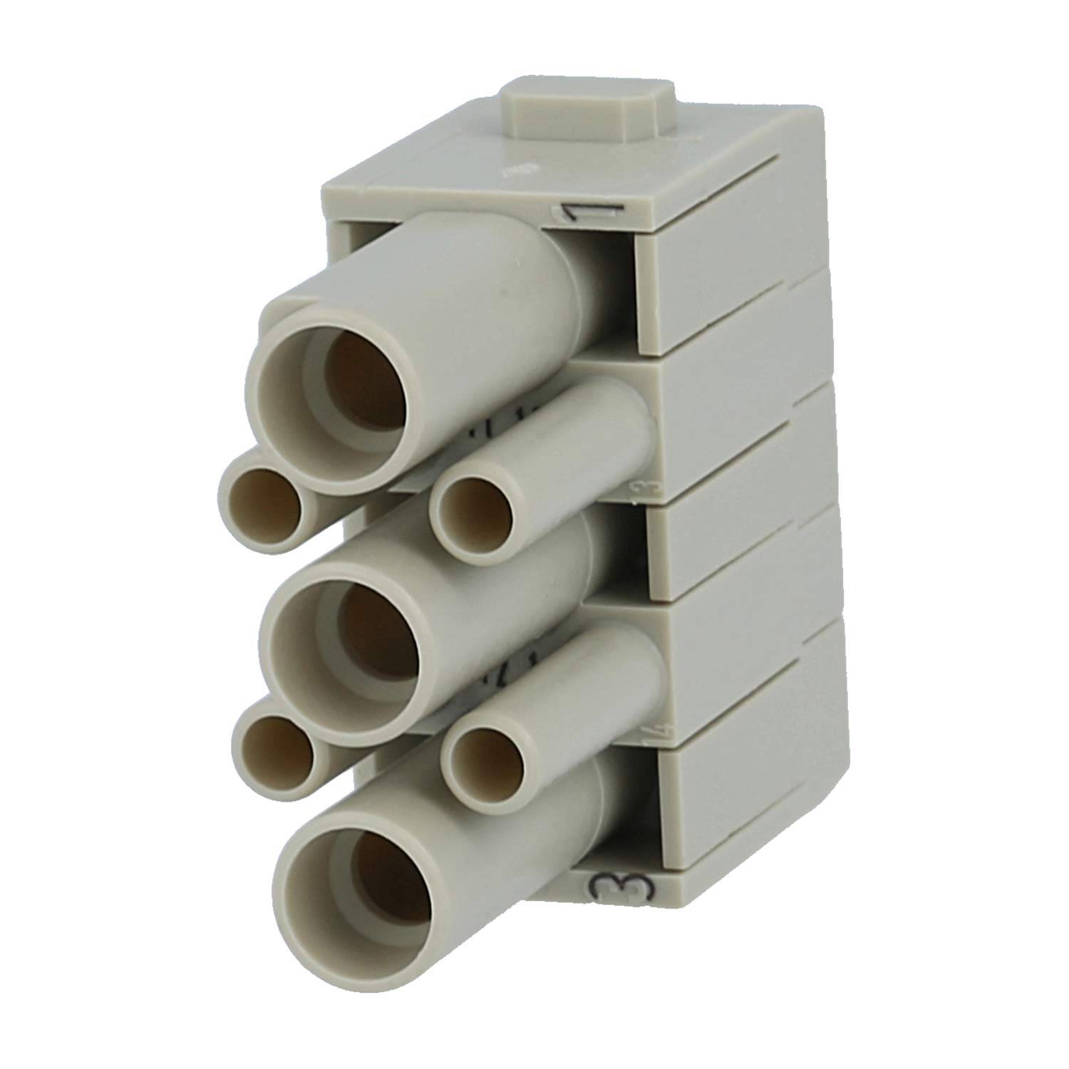 HARTING Han CD Modul Buchseneinsatz (F) Crimpanschluss, 7-polig 3/4 830V - 830V Steuerkontakt, 40A/10A - 1 Stück