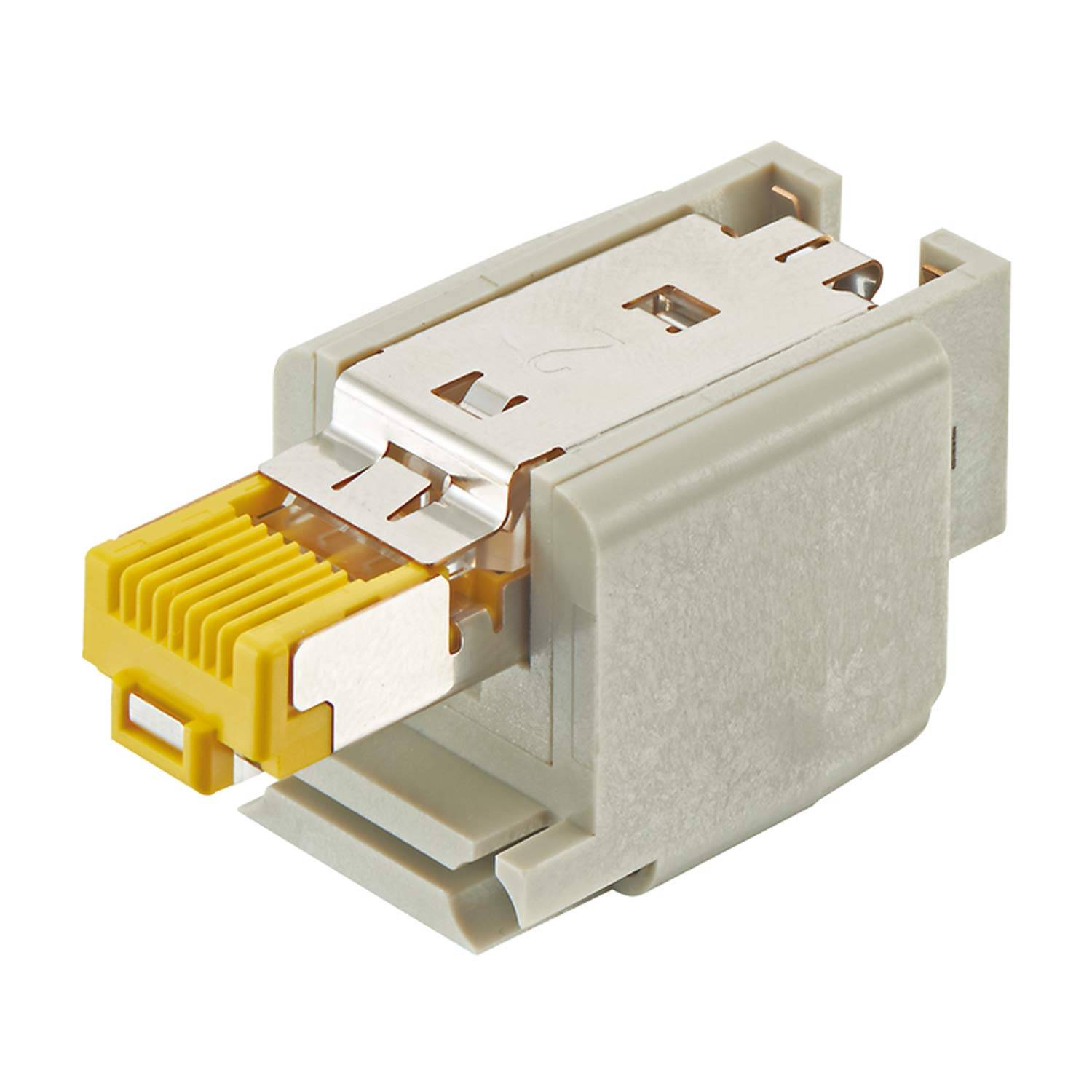 HARTING Han-Brid RJ45 C Kat 6 Stifteinsatz (M) Schneidklemmanschluss (IDC-Kontakte), 10-polig 2/8 24V, 10A - 1 Stück