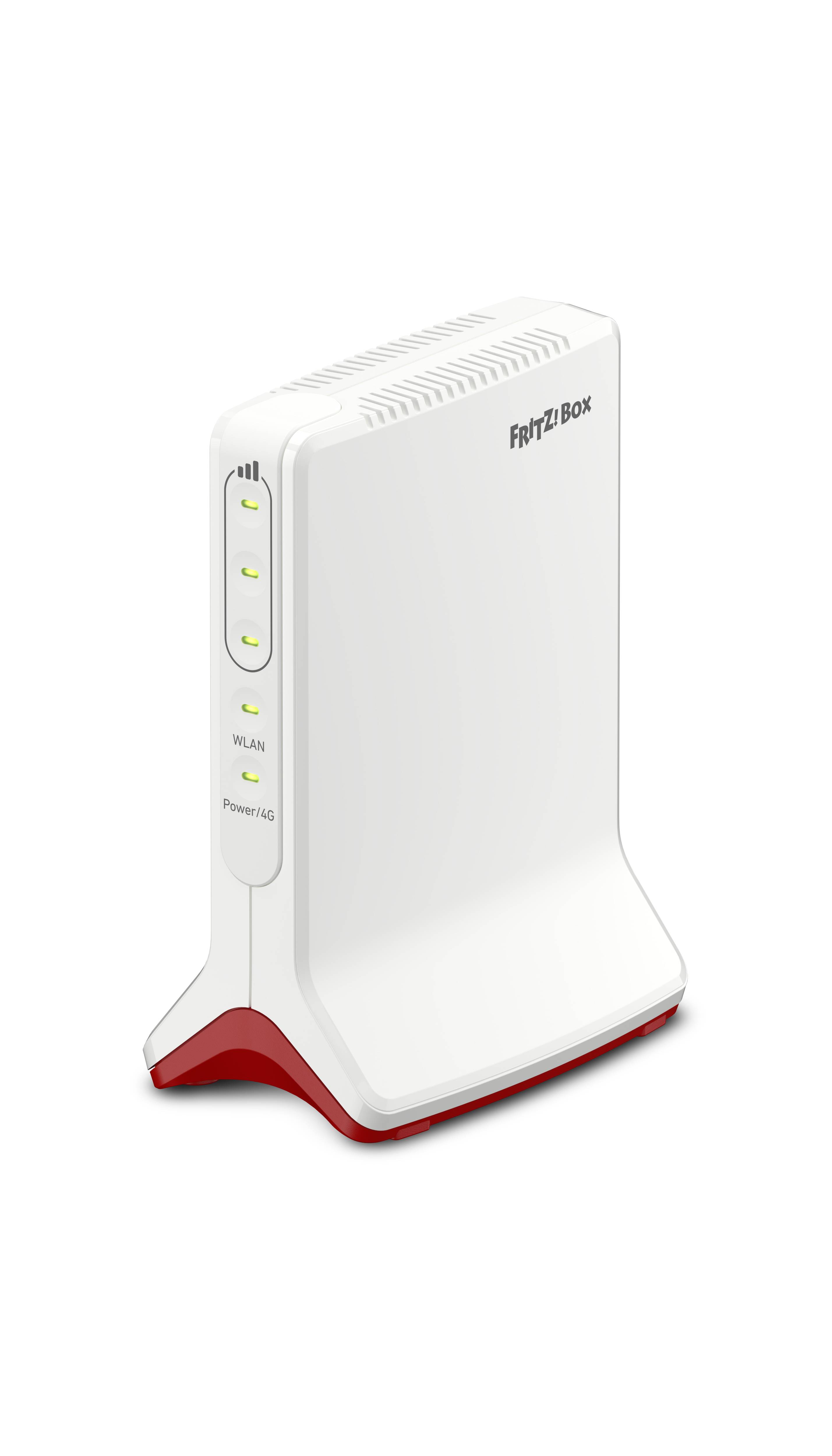 Box 6825 4G International, Wi-Fi 6 (802.11ax), Einzelband (2,4GHz), Ethernet/LAN, 4G, Weiß, Tabletop-Router