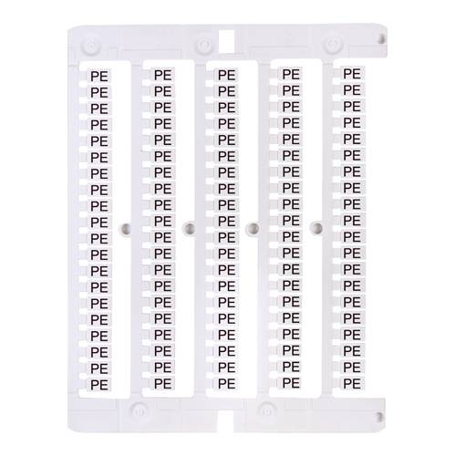 ETI ES-NU08510PE - Kennzeichnungsplatte (PE) - weiß