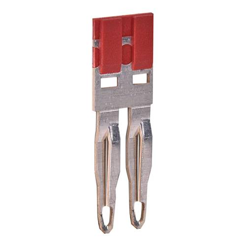 ETI ESC-PTP4/02/R - Verbindungsbrücke für Querverbindung Brücken ESC-CBC.4 & ESC-CBC.4B (2 gebrückte Klemmen) - rot
